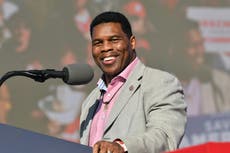 US primaries – live: Herschel Walker and Brian Kemp confident in Georgia as Mo Brooks makes Alabama comeback