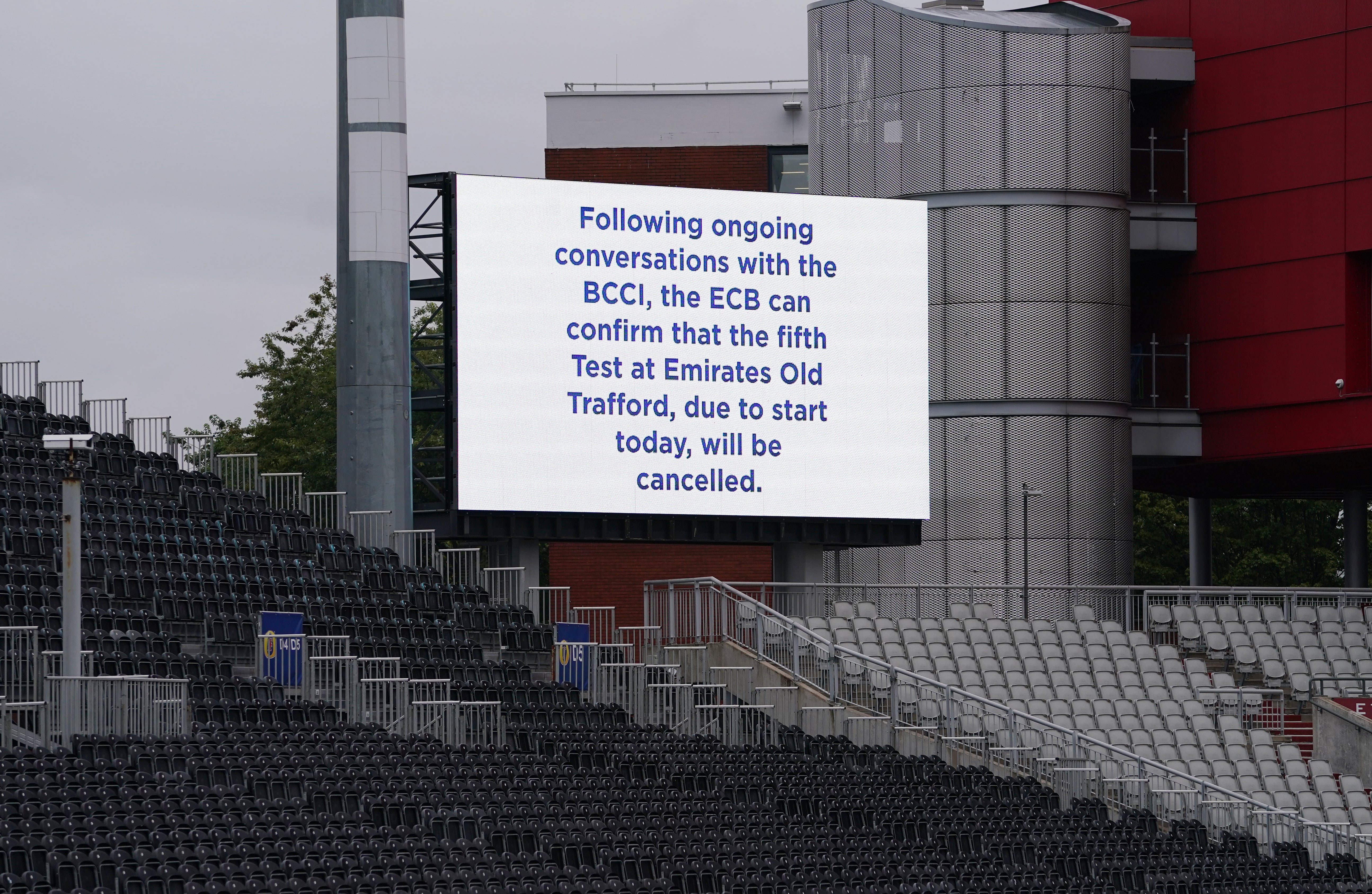 Fans were left disappointed when India cancelled the fourth Test last year (Martin Rickett/PA)