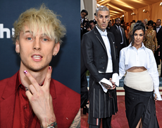 Machine Gun Kelly says he predicted Kourtney Kardashian and Travis Barker’s marriage ‘from the beginning’ 