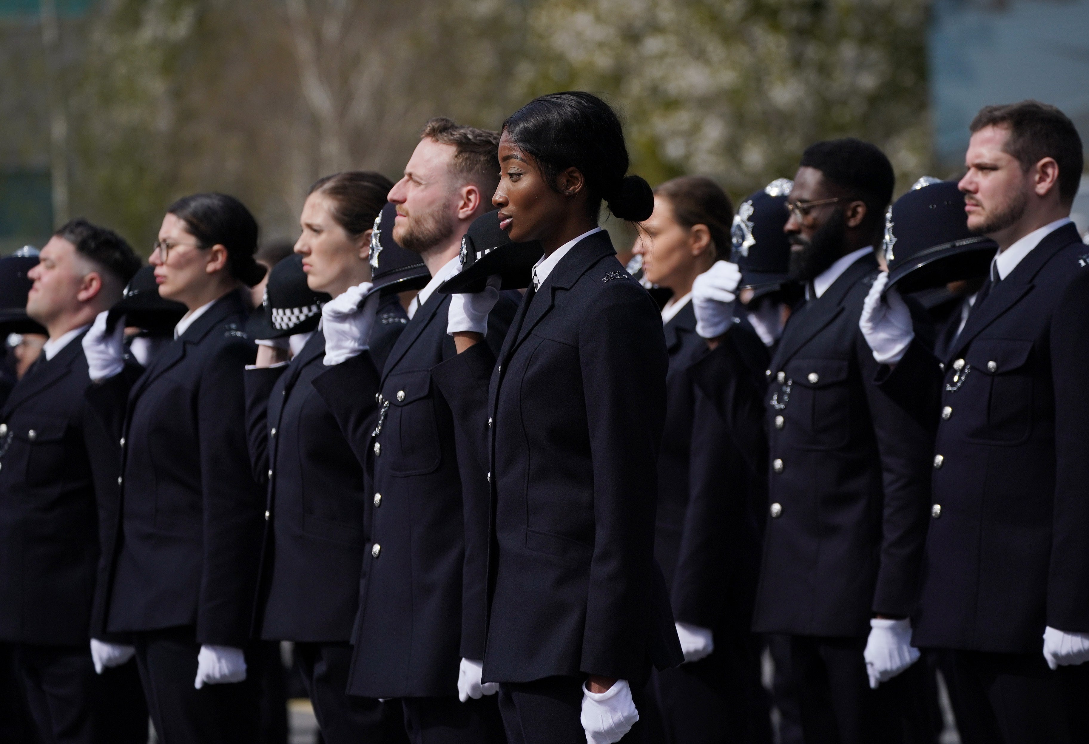 Police chiefs have laid out new plans to tackle racism within forces and boost the number of black officers and staff (Yui Mok/PA)