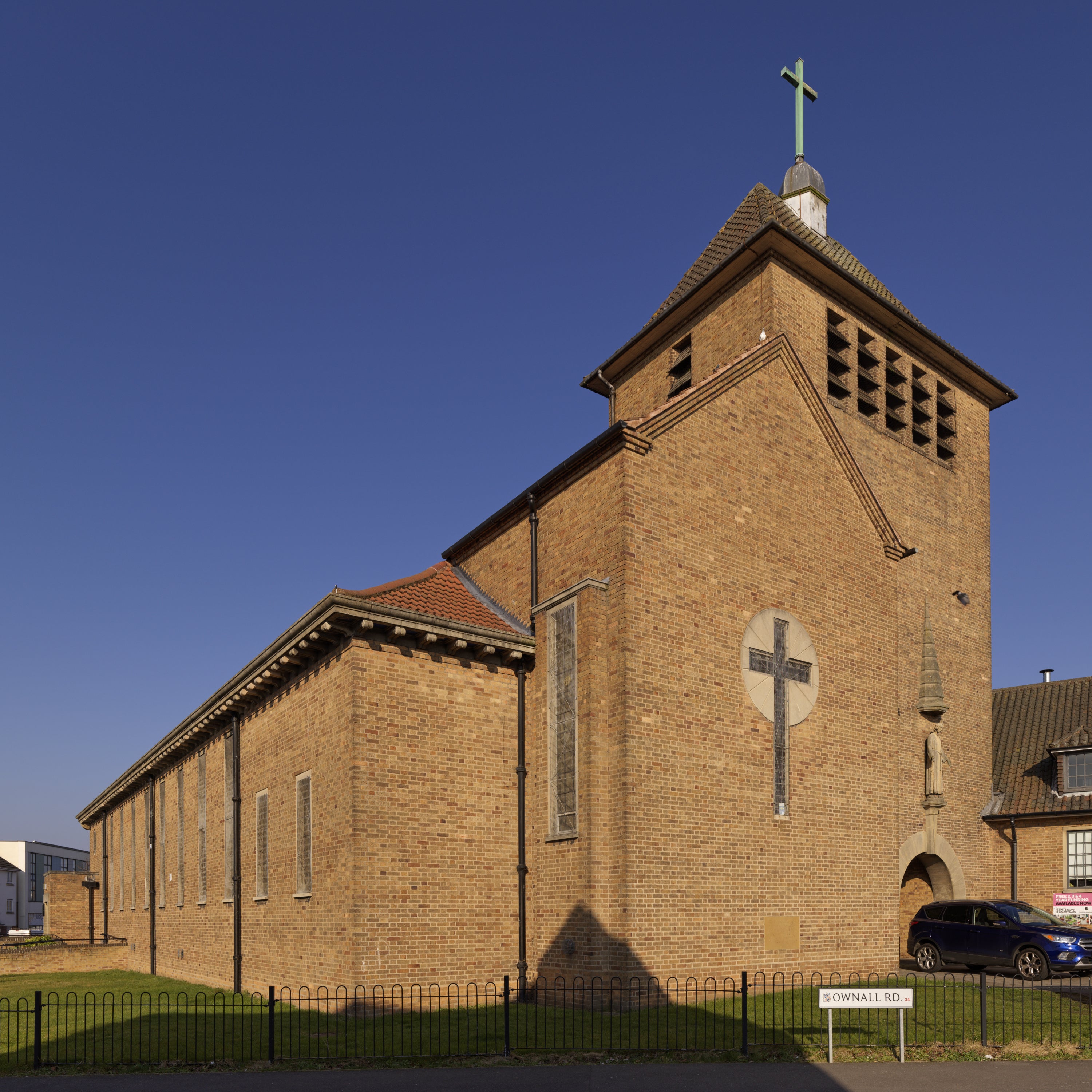 All Saints Church in Birmingham was among the sites (James O. Davies/PA)