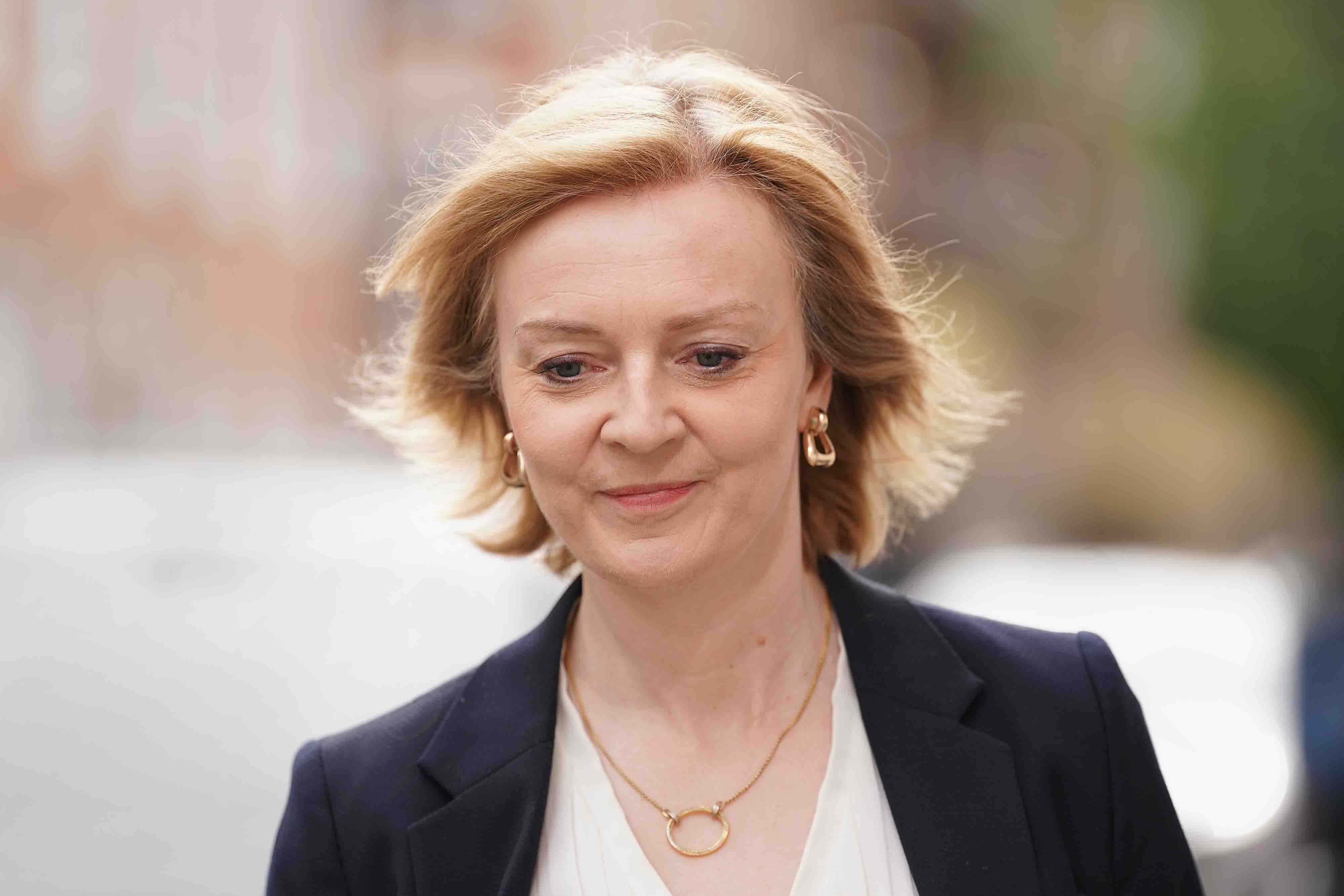 Foreign Secretary Liz Truss said Beijing must not attempt to cover-up its actions against minorities in Xinjiang (PA)