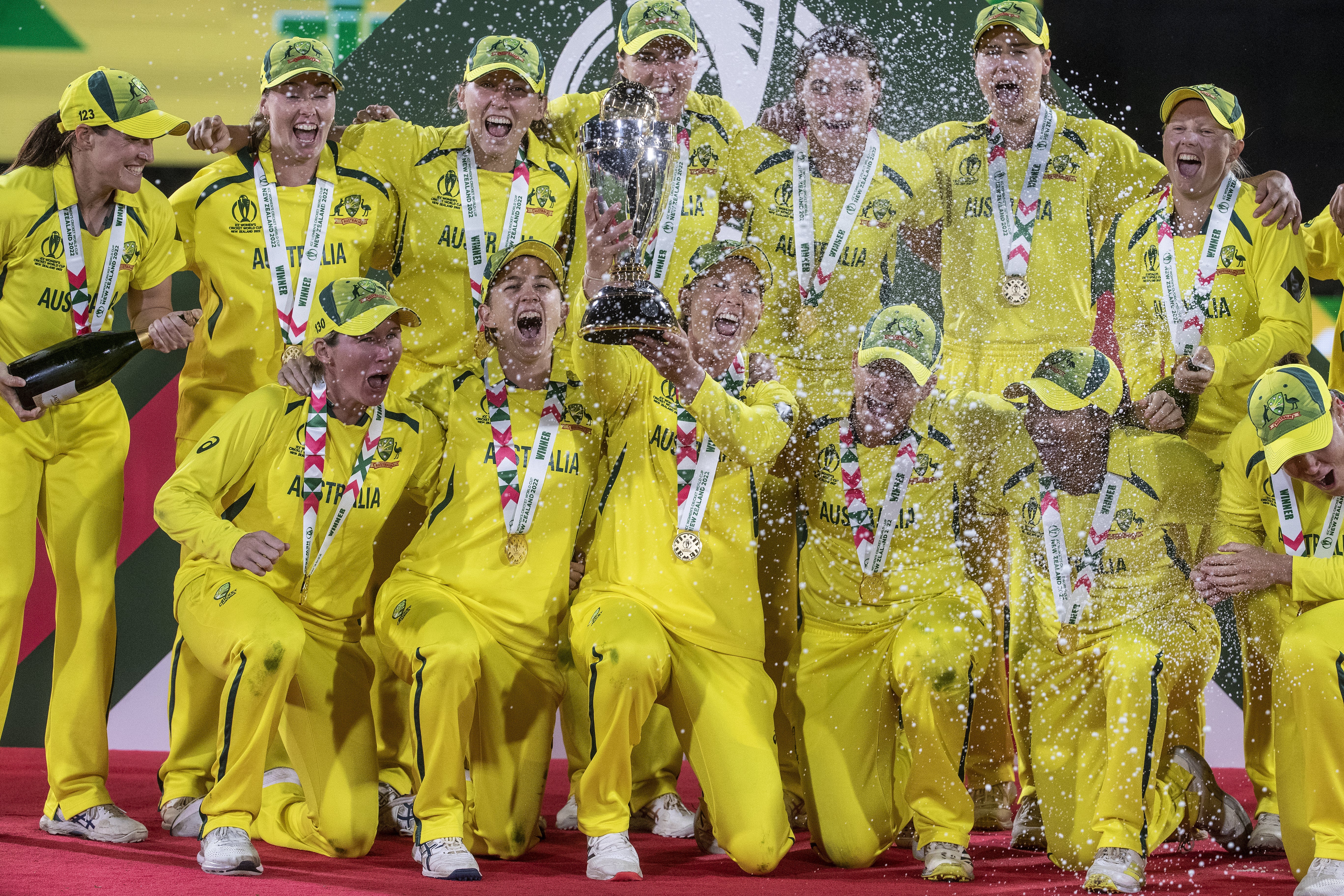 Australia’s dominant women’s team thrived under Mott (PA Archive)