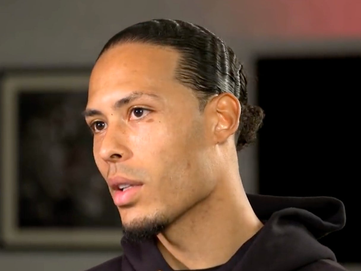 Virgil van Dijk is delighted with his form since injury