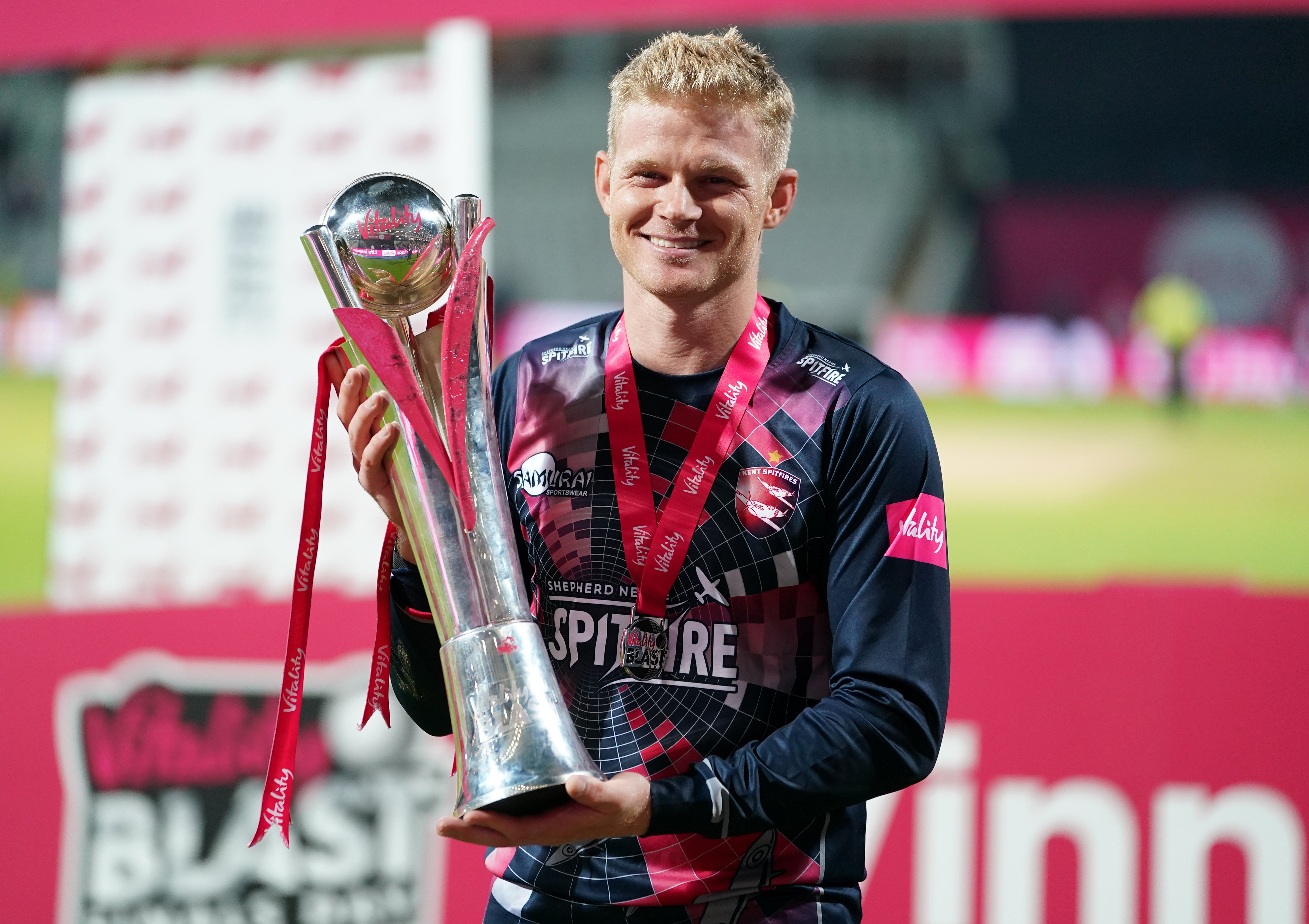 Sam Billings helped Kent to Vitality Blast glory last year (Mike Egerton/PA)