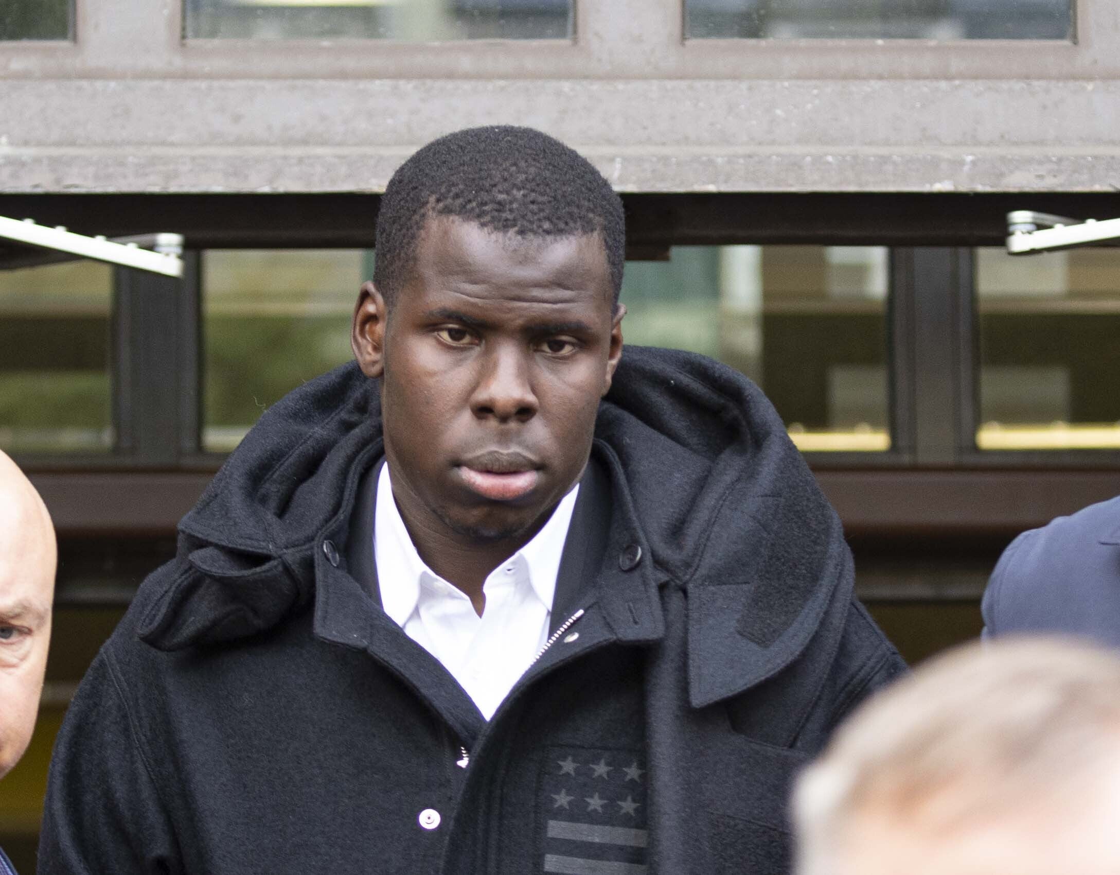 Premier League footballer Kurt Zouma arrives in Thames Magistrates' Court