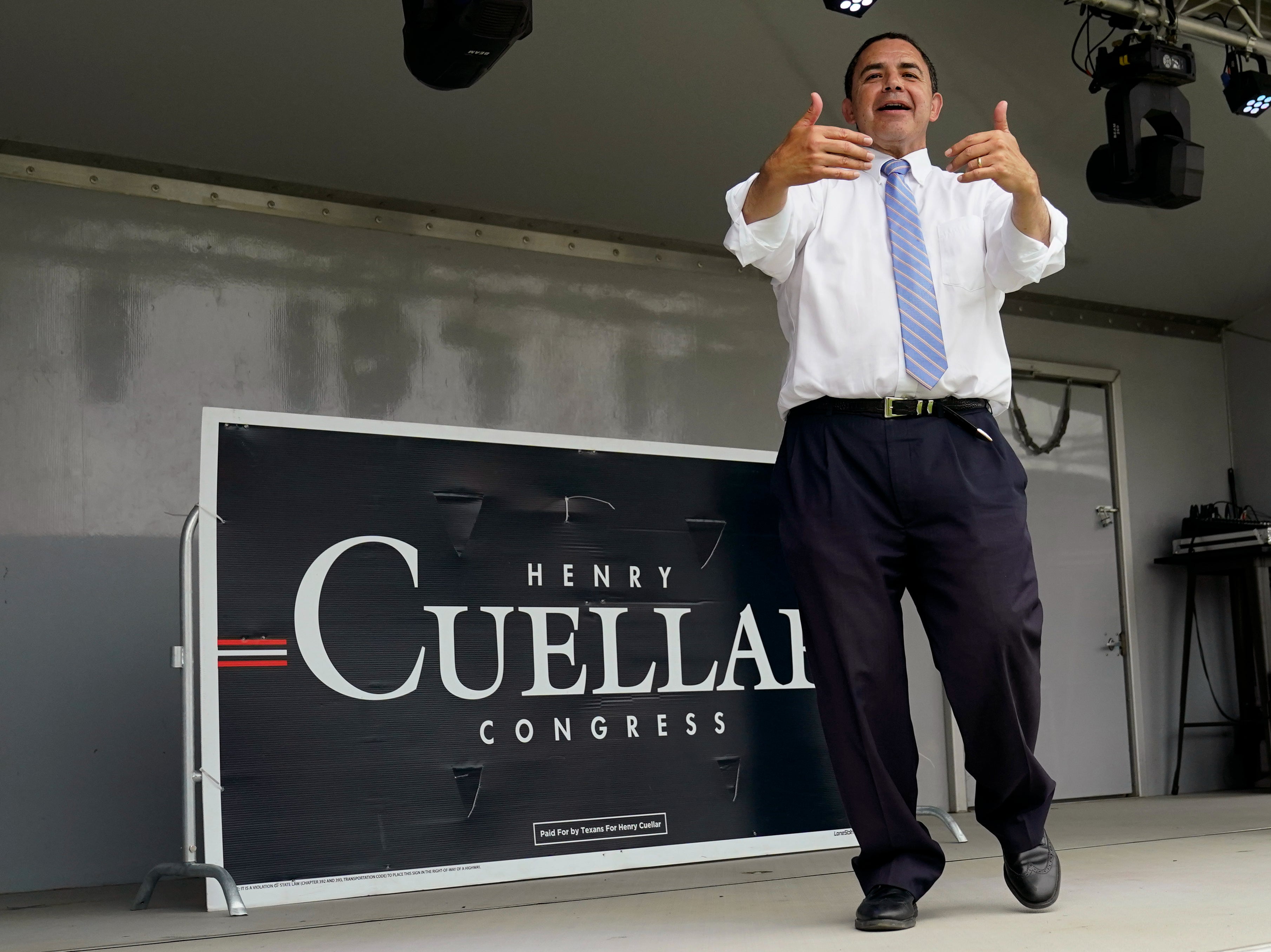 Democratic Texas Congressman Henry Cuellar