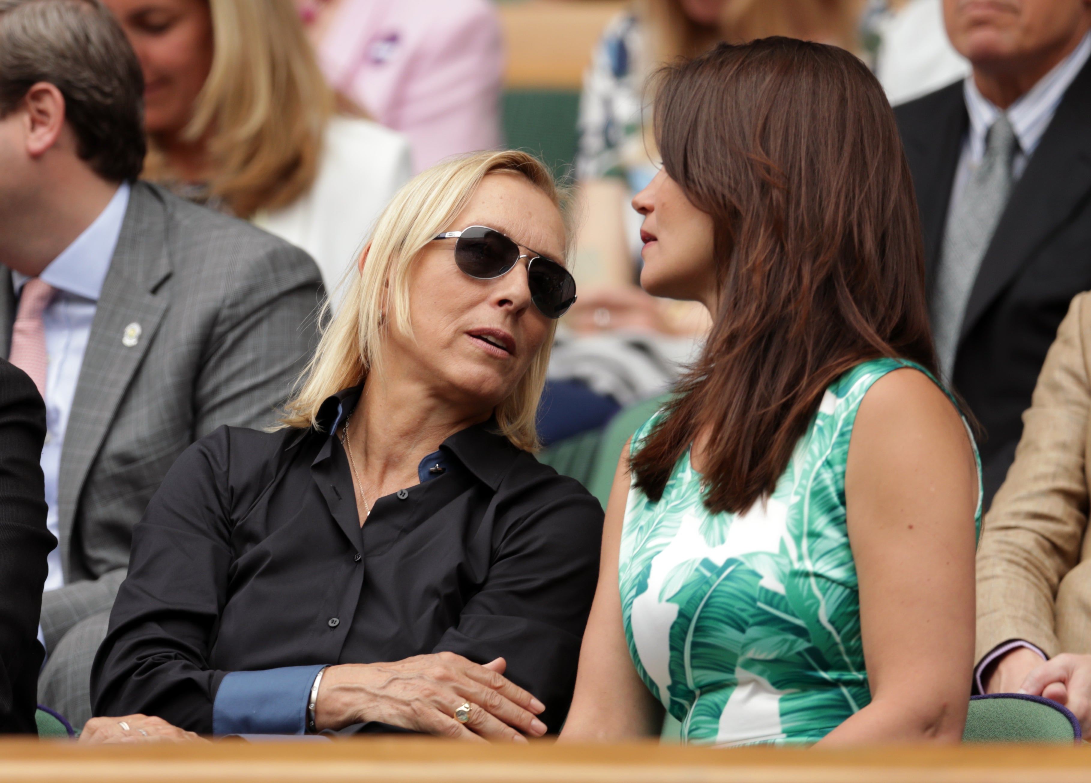 Martina Navratilova would never consider skipping Wimbledon due to the lack of ranking points (Adam Davy/PA)