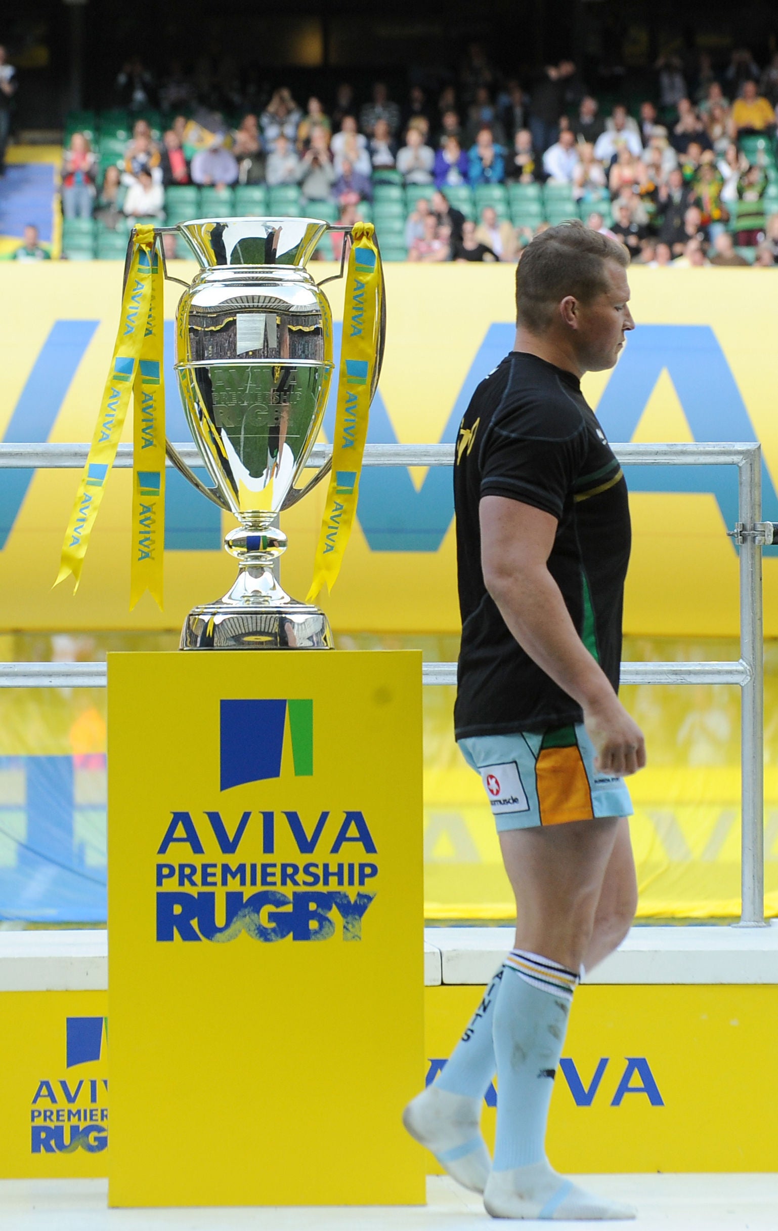 Dylan Hartley was sent off in the 2013 Premiership final (Clive Gee/PA)