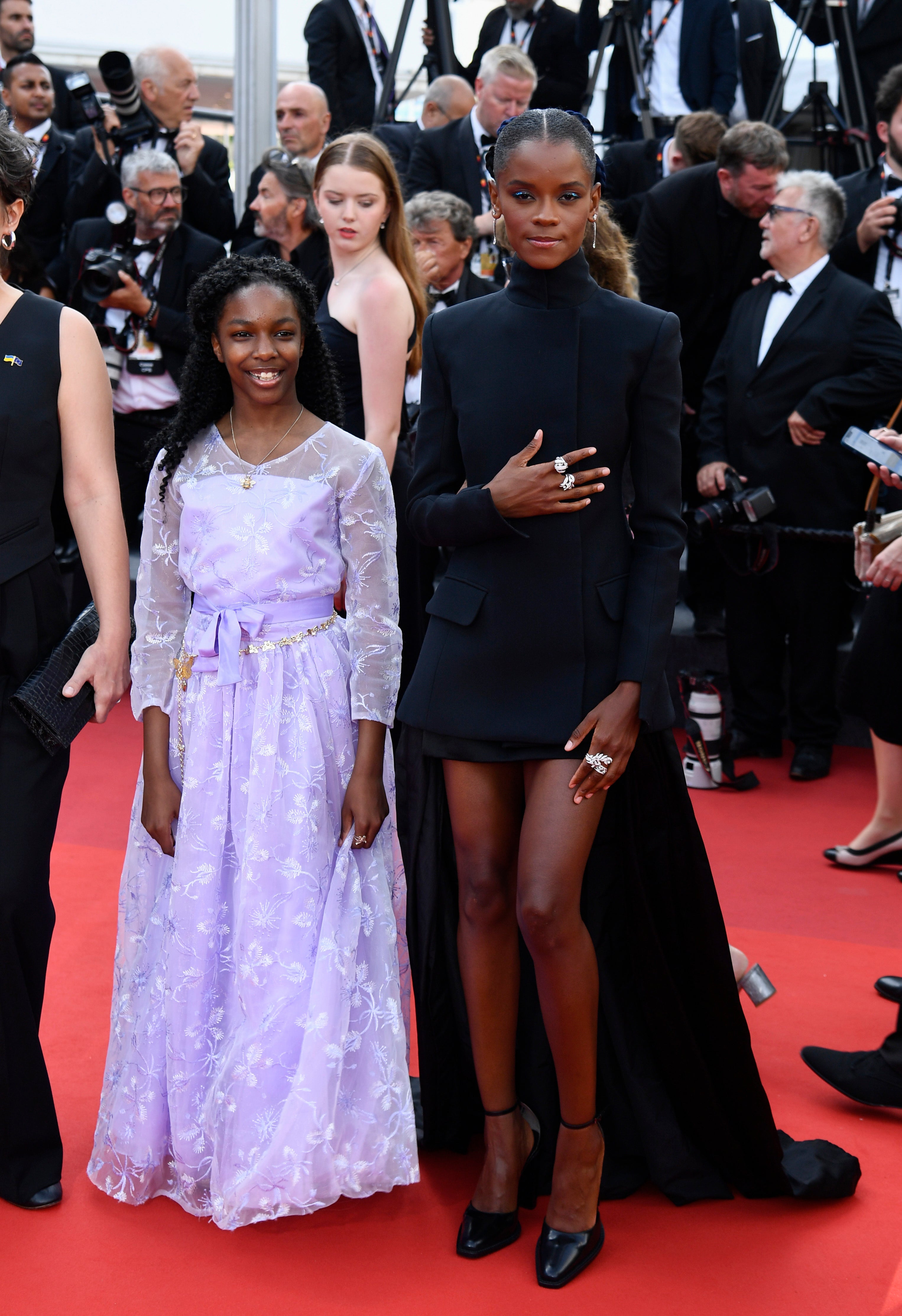 Letitia Wright in Fendi