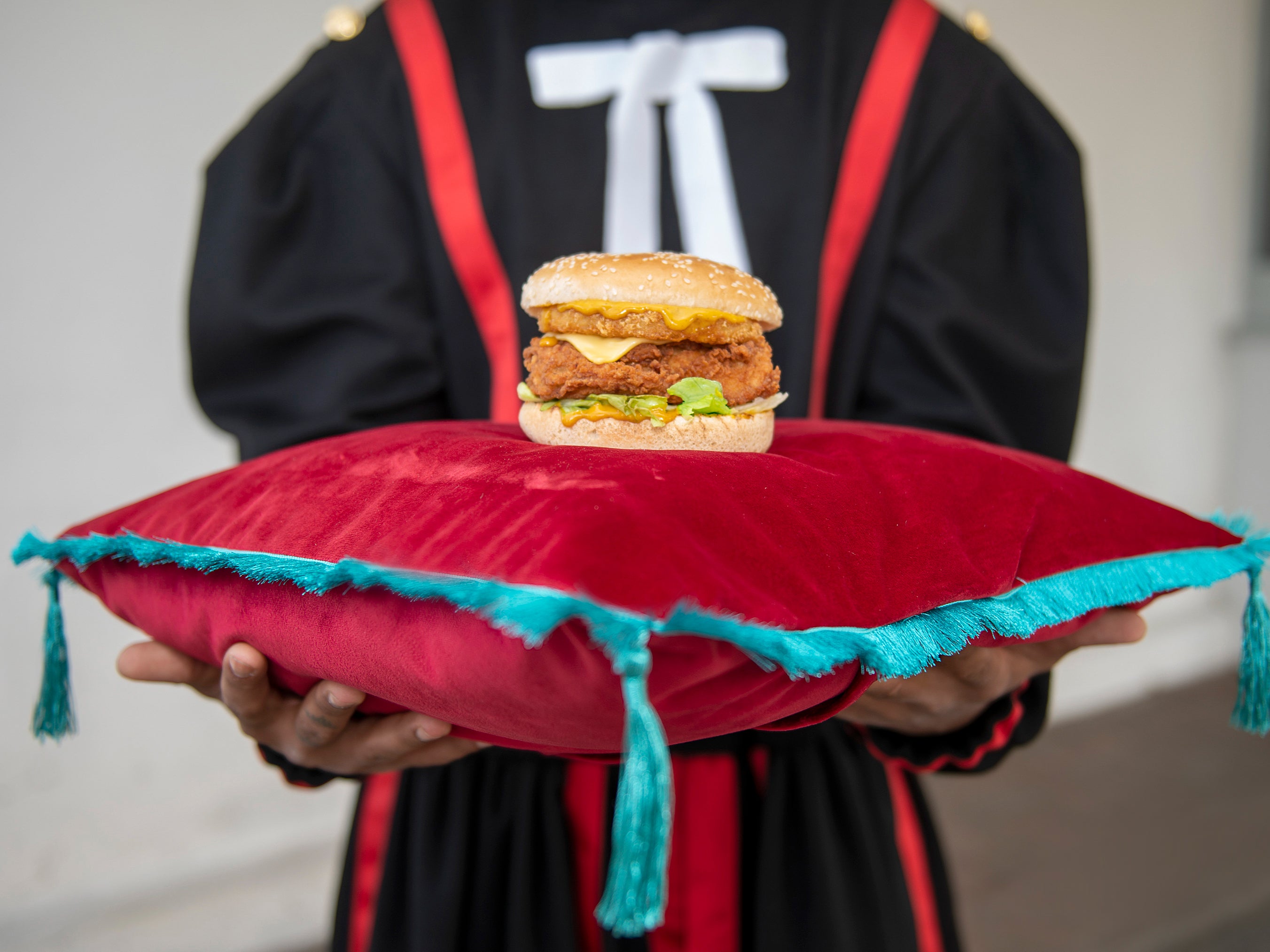 KFC’s new Coronation Chicken Tower Burger