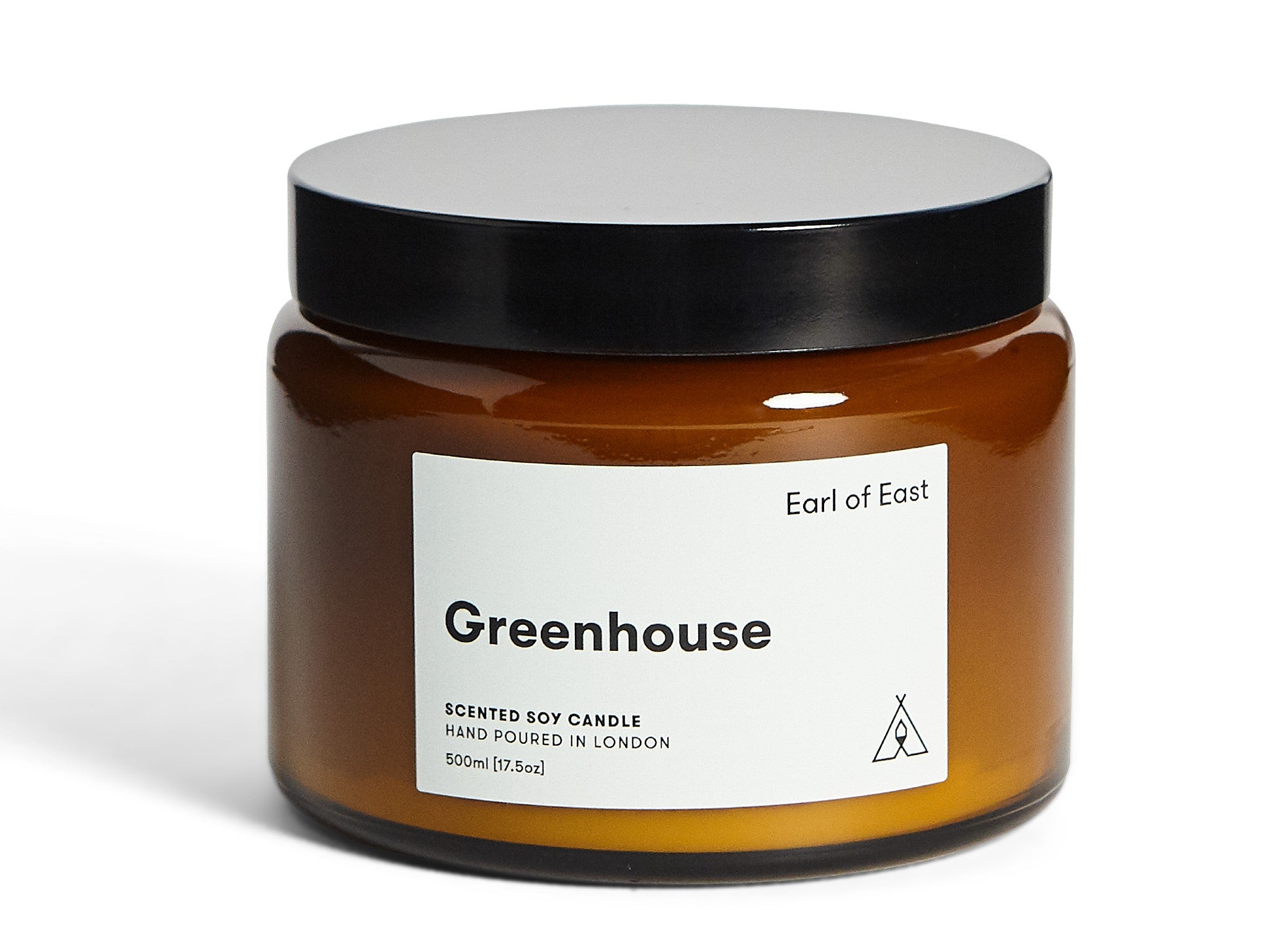 Greenhouse scented soy candle