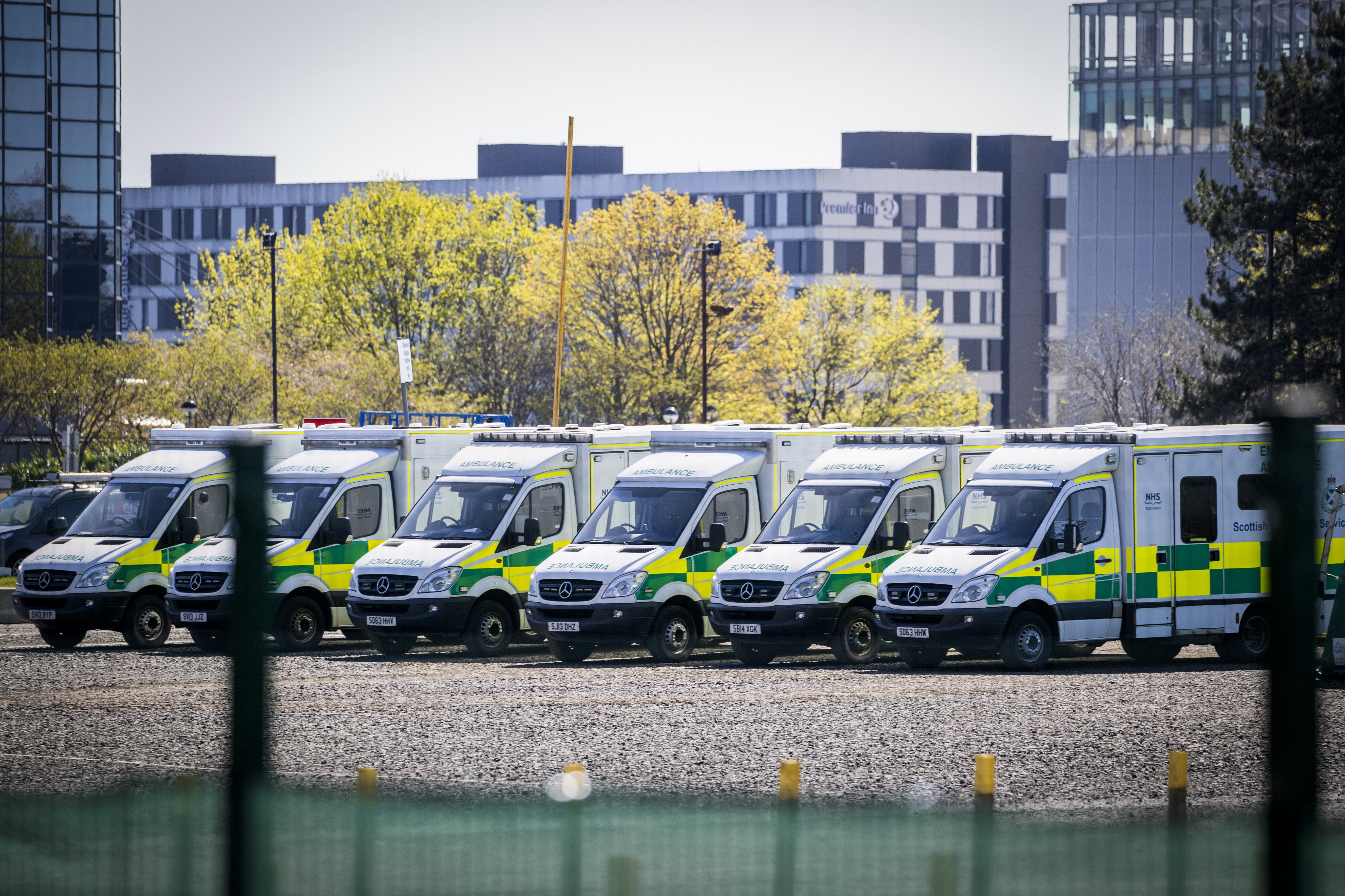 Scottish Ambulance Service waiting times have soared, the Scottish Tories say (Jane Barlow/PA).