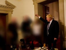 Red wine was spilled on No 10’s walls at drunken ‘awards’ party, Sue Gray report reveals