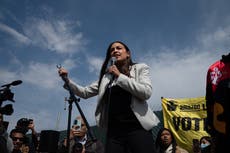 AOC criticises Democratic leadership for supporting anti-abortion pro-gun incumbent after Uvalde