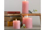 Rustic pillar candles