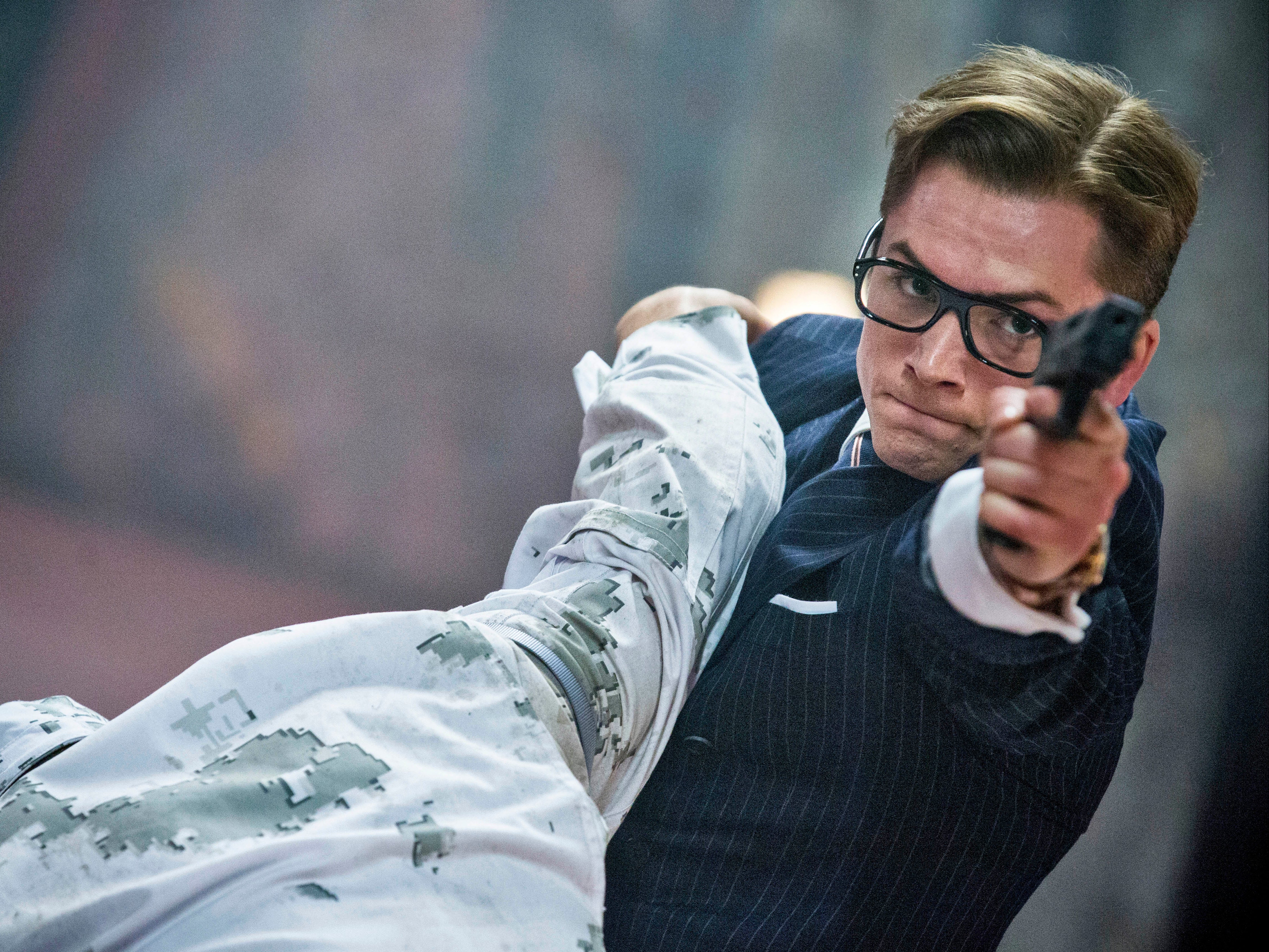 Taron Egerton in ‘Kingsman: The Secret Service'