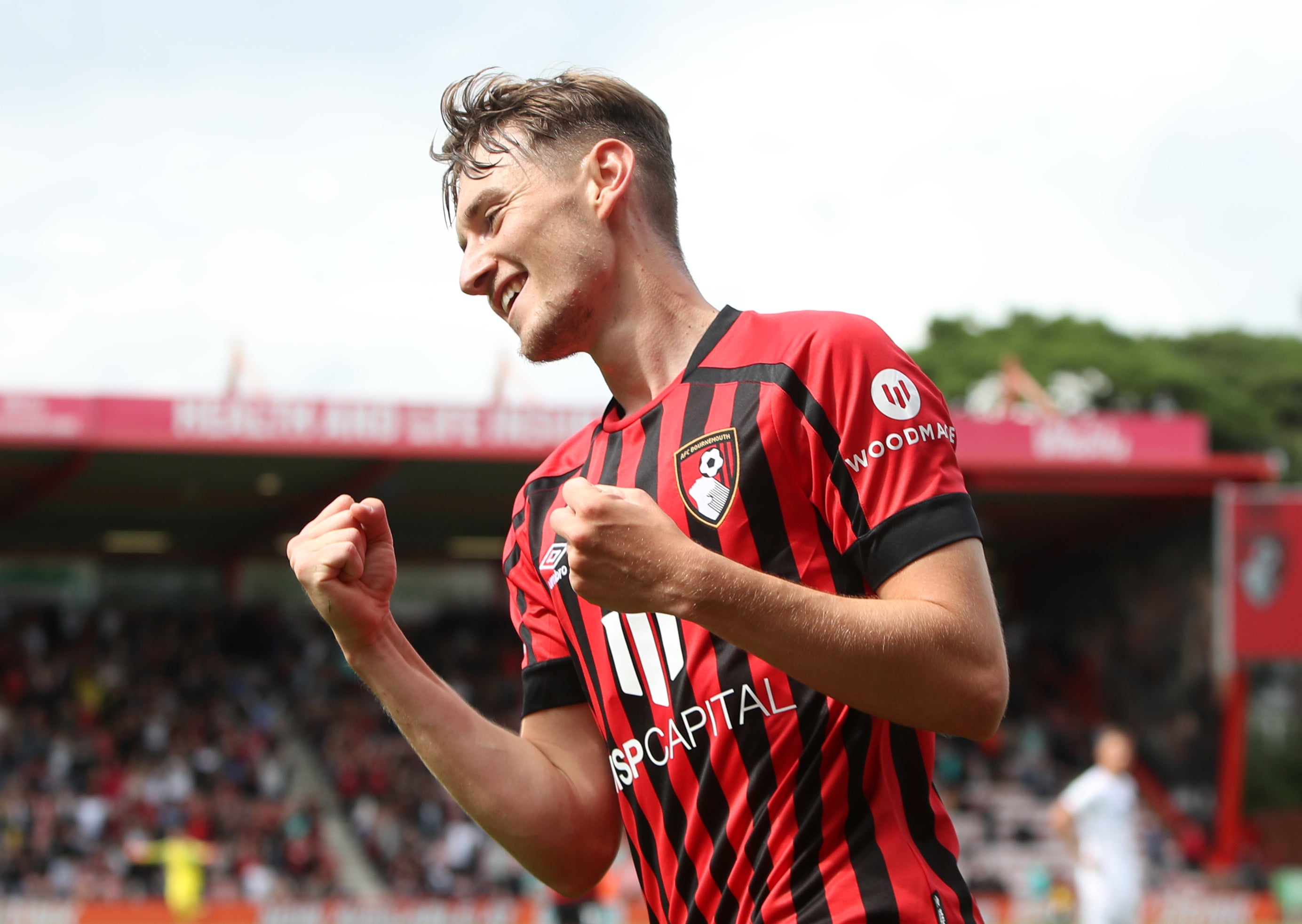 Bournemouth’s Wales forward David Brooks was given the all clear after cancer treatment earlier this month (Kieran Cleeves/PA)