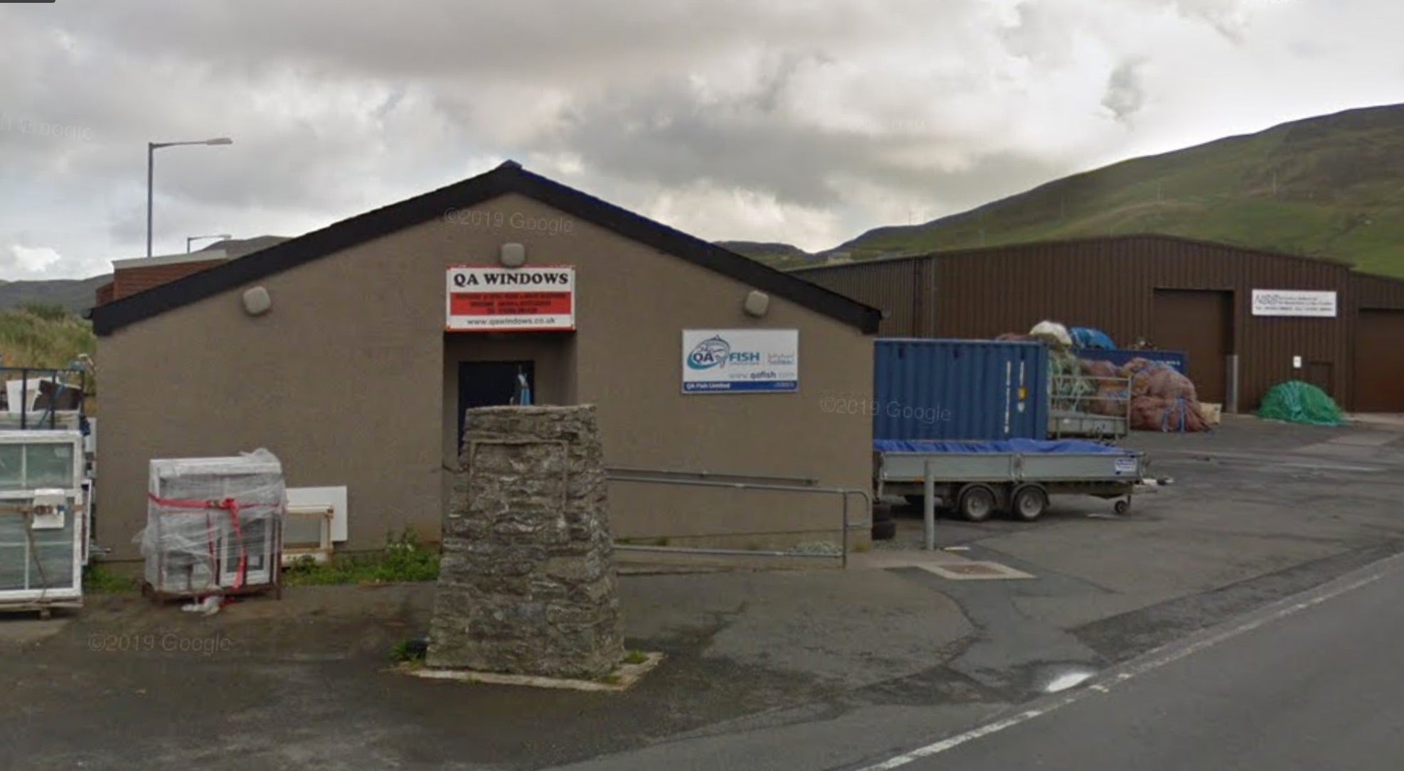 Karen Allen, 61, was run over by a reversing forklift truck at QA Fish Ltd, in the Shetland Isles