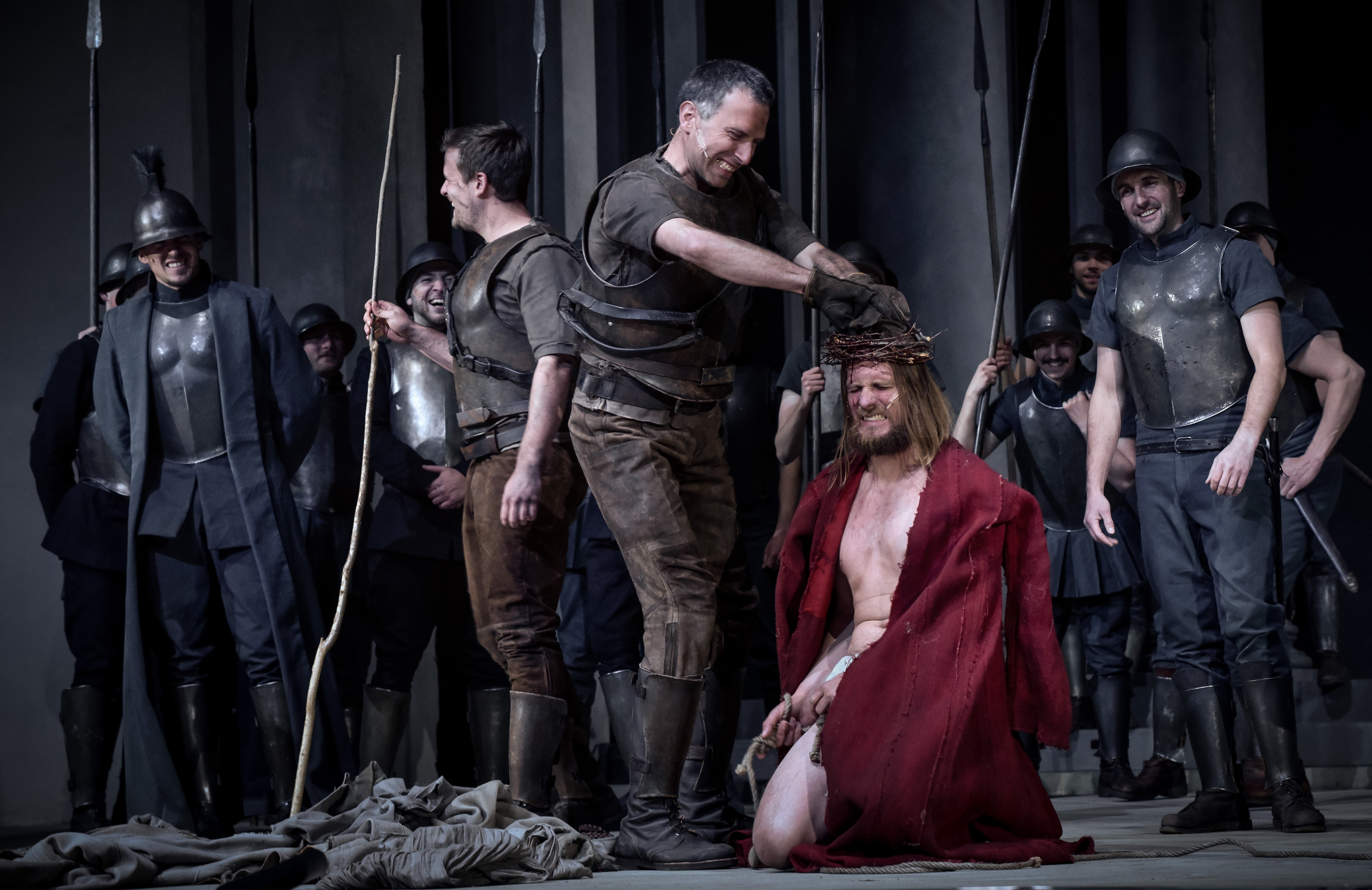 Playing Jesus in the Passion play is a tremednous responsibility