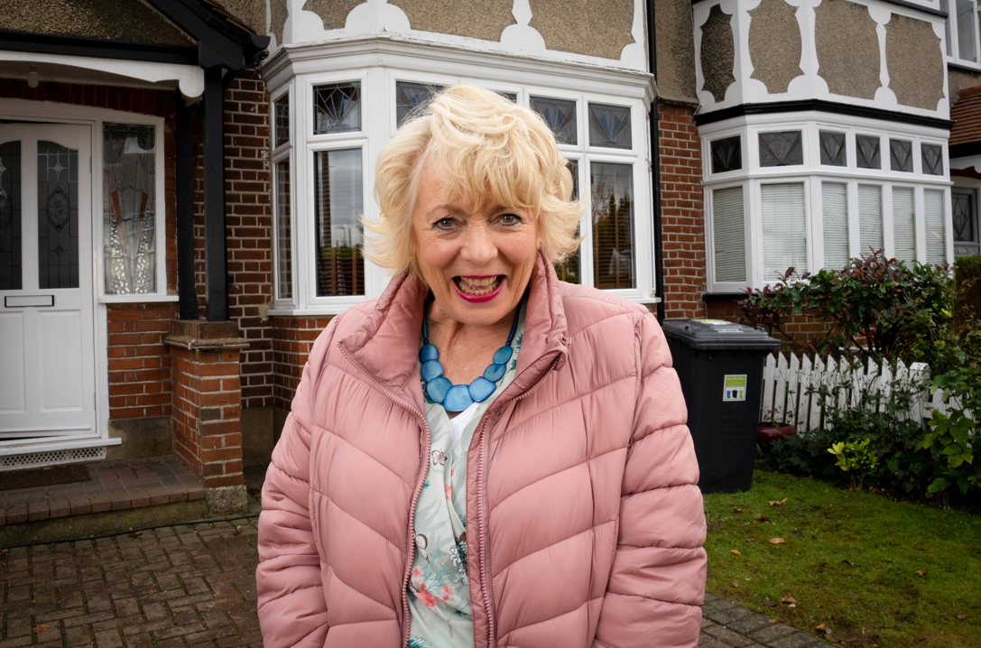 Alison Steadman in ‘Here We Go’, a sitcom that celebrates the averageness of British life