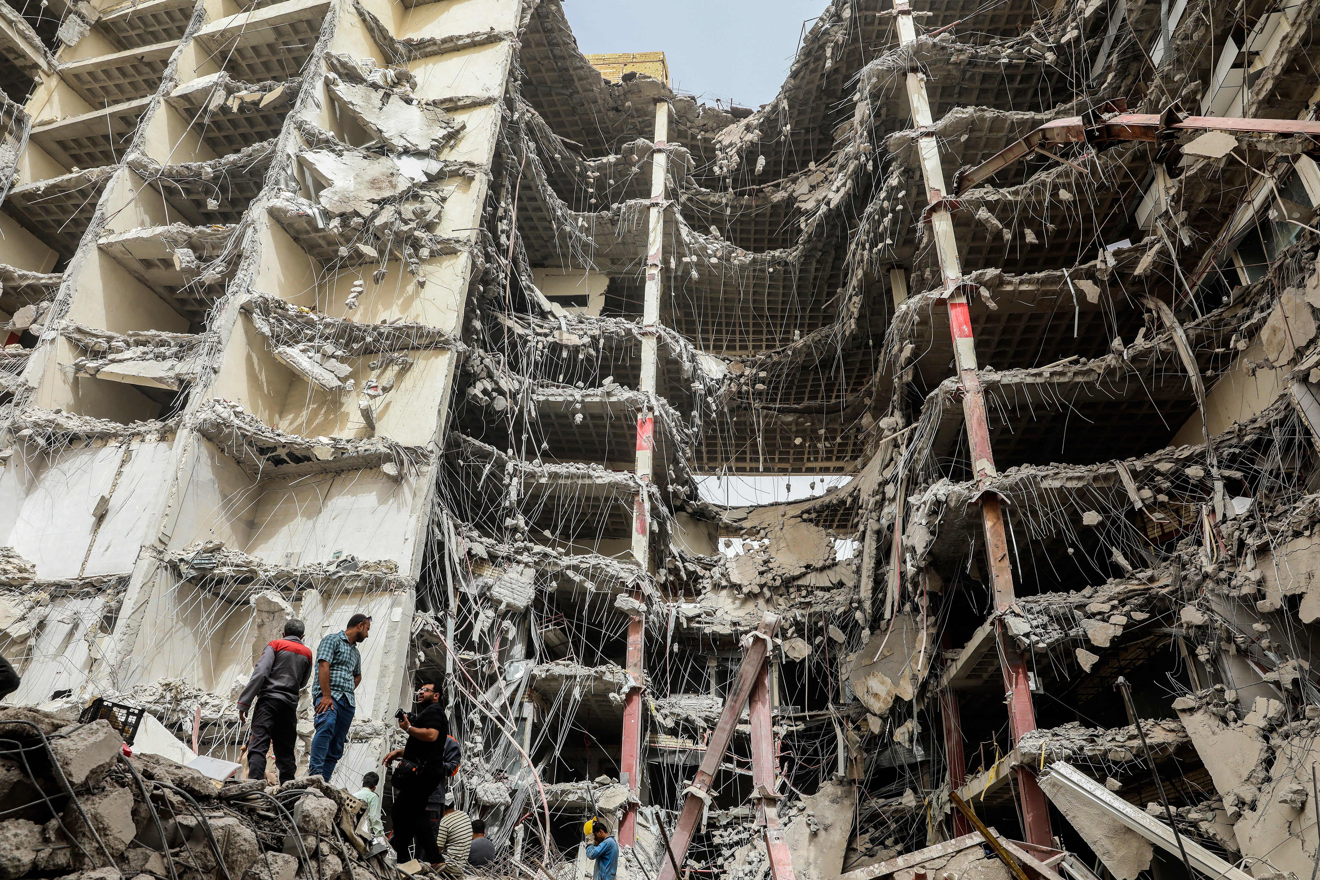 Iran Building Collapse