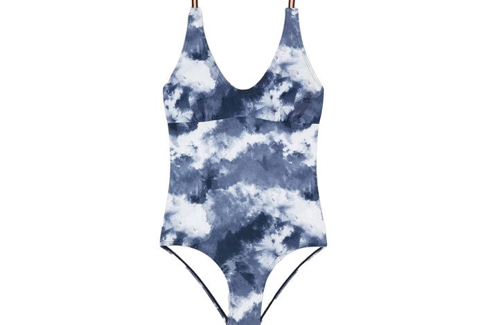 Monsoon tie dye swimsuit black indybest