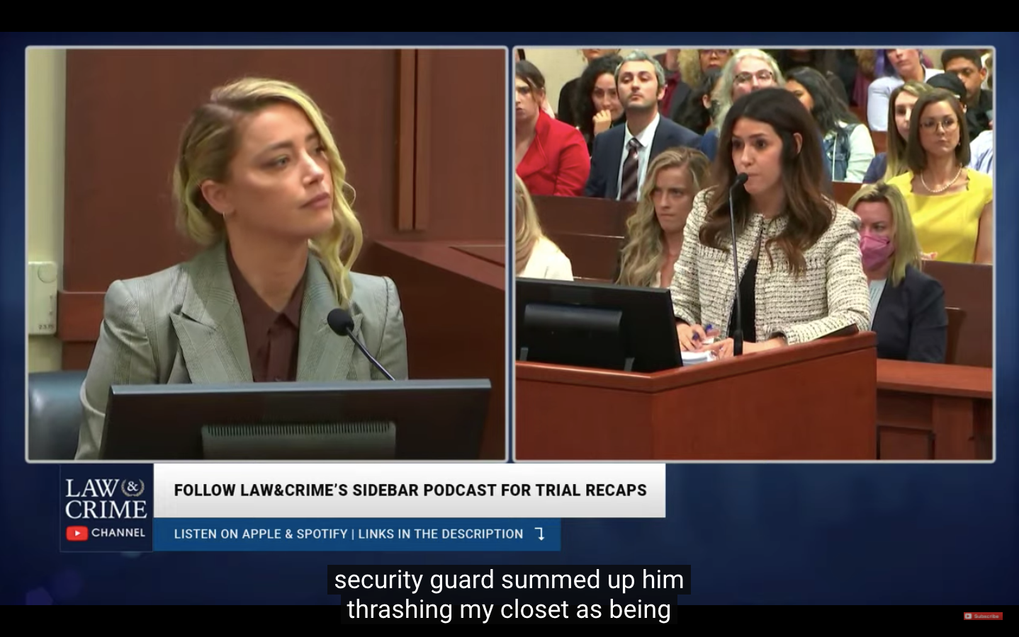 Amber Heard and Depp’s lawyer Camille Vasquez spar in tense cross-examination on Thursday (26 May)