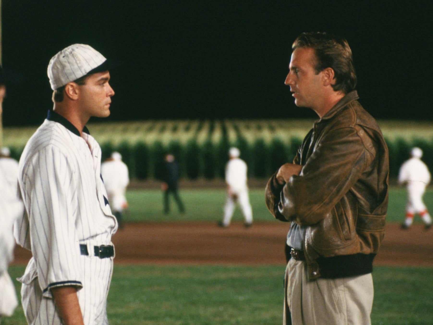 Ray Liotta and Kevin Costner in ‘Field of Dreams’