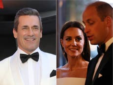 Jon Hamm on the ‘hard and fast’ rules he had to follow when meeting Duke and Duchess of Cambridge 