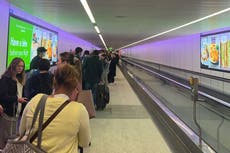 Half-term holiday chaos as passengers report hours-long queues at Gatwick and denied boarding