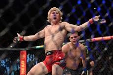 UFC London: Paddy Pimblett to fight Jordan Leavitt in lightweight contest 