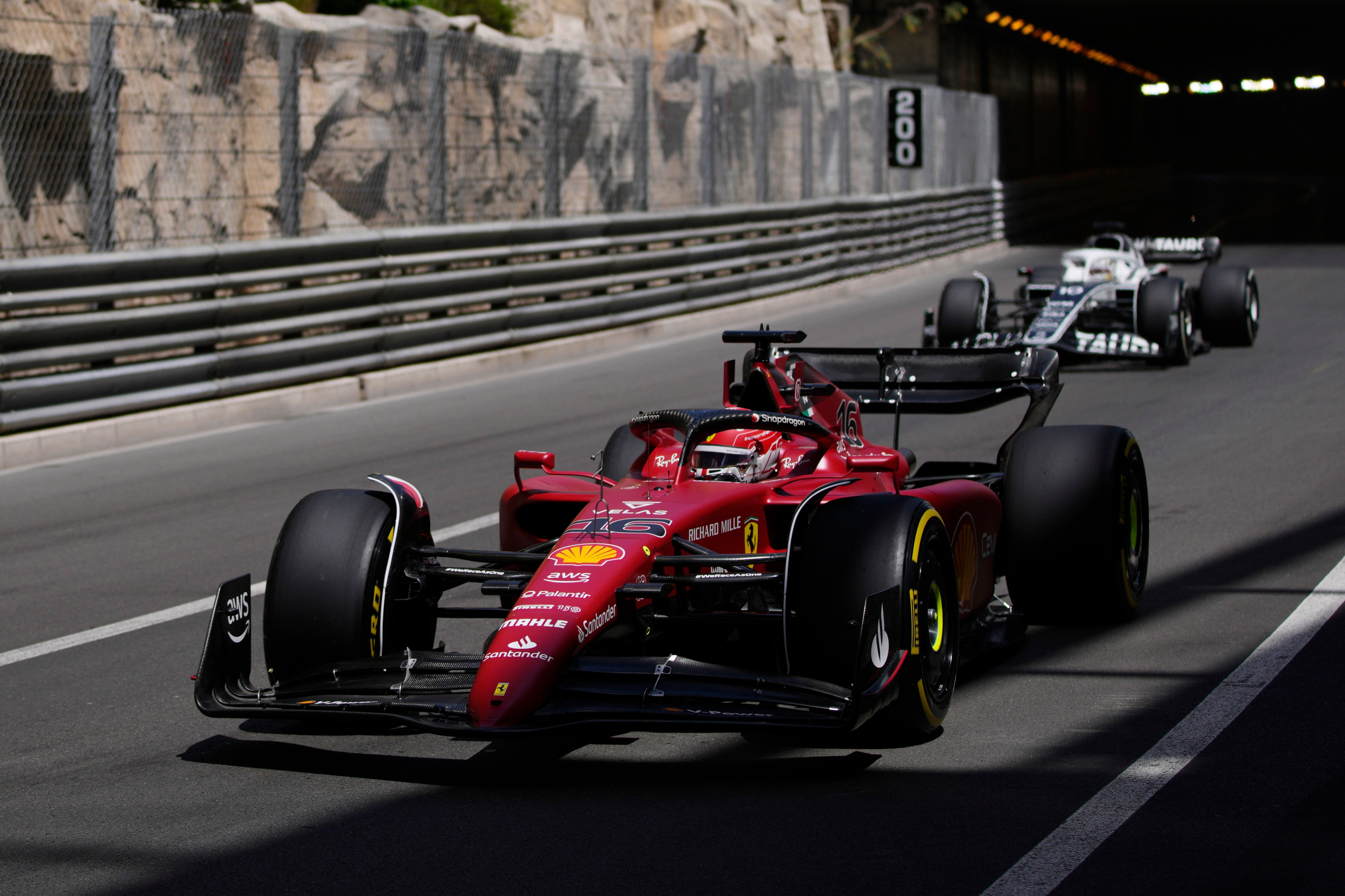 Leclerc is bidding to win his home race for the first time (Daniel Cole/AP)