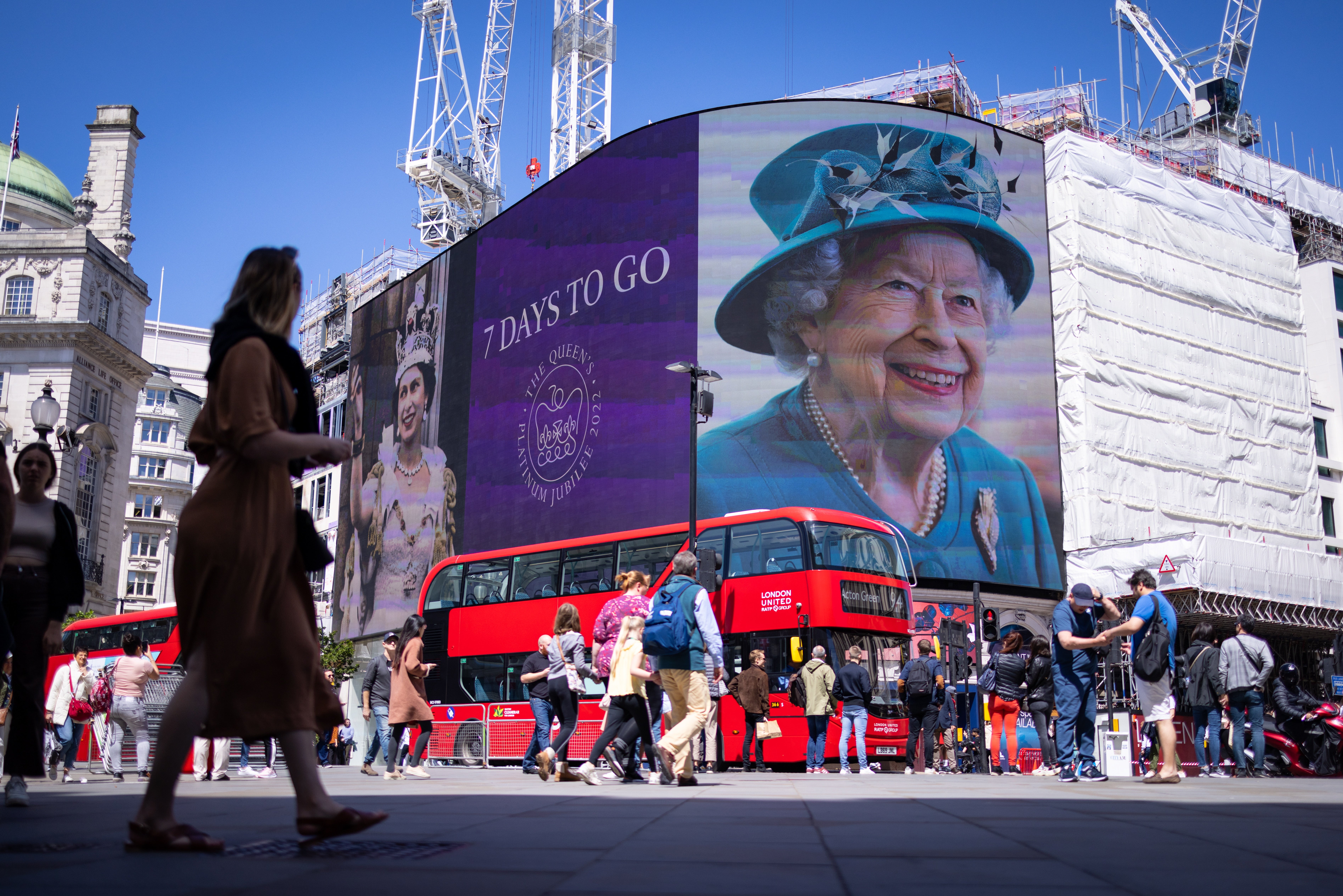 The Queen become the first British monarch to celebrate a Platinum Jubilee after 70 years of service.