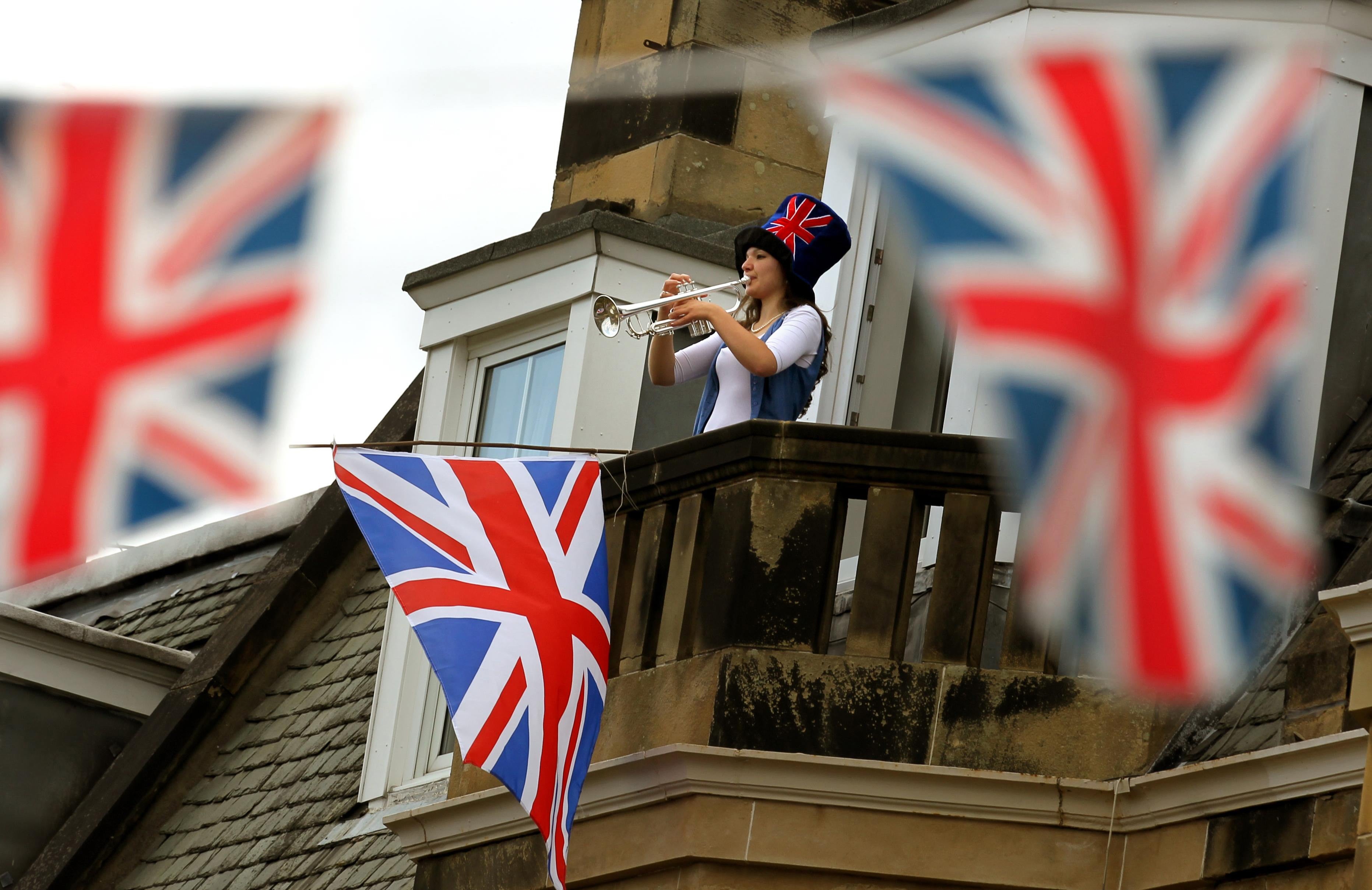 Diamond Jubilee street party in Edinburgh in 2012 (Andrew Milligan/PA)