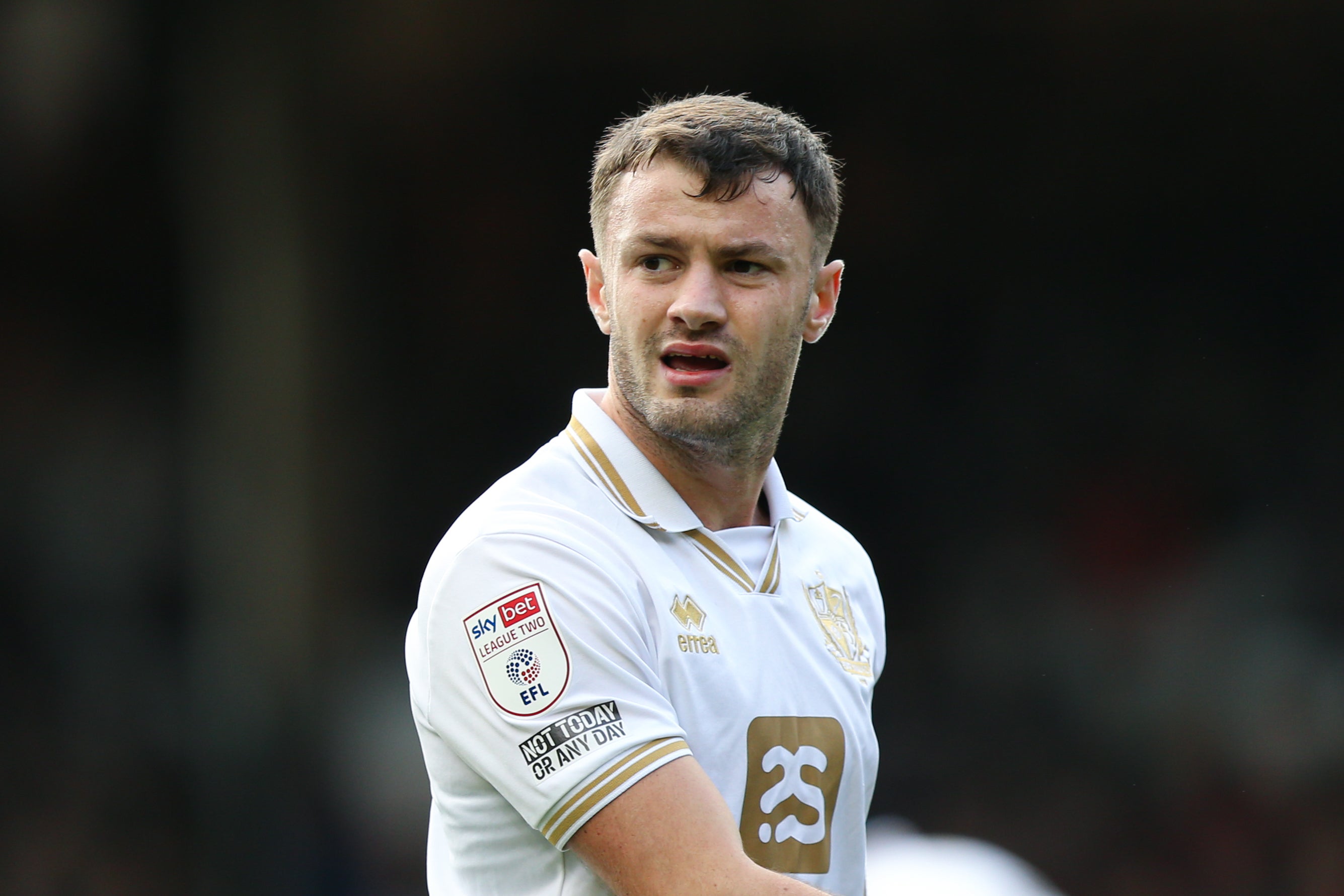 James Gibbons raised money for Port Vale’s academy (Isaac Parkin/PA)