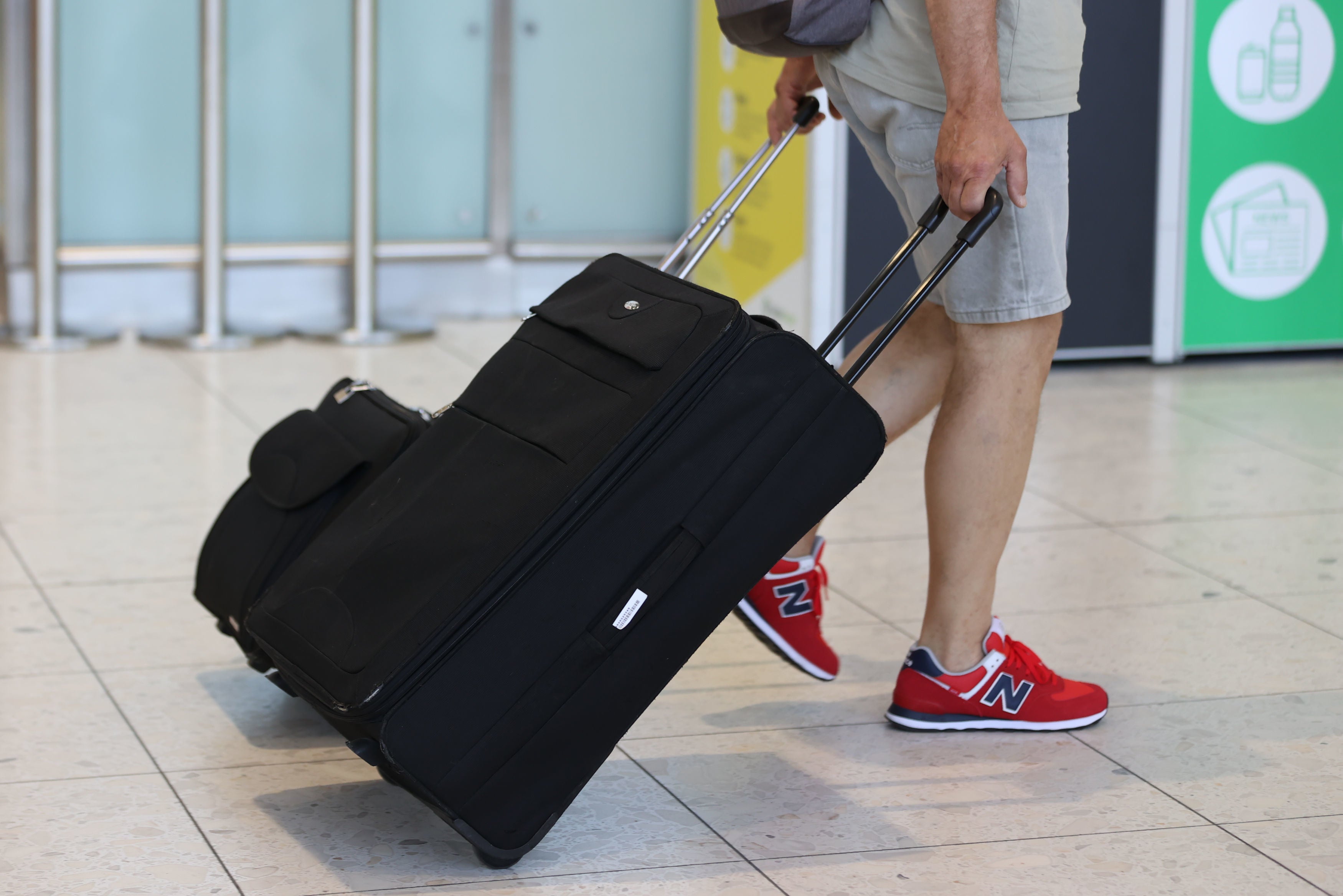 Dublin Airport has warned that some passengers may miss flights on Sunday due to lengthy queues (Liam McBurney/PA)