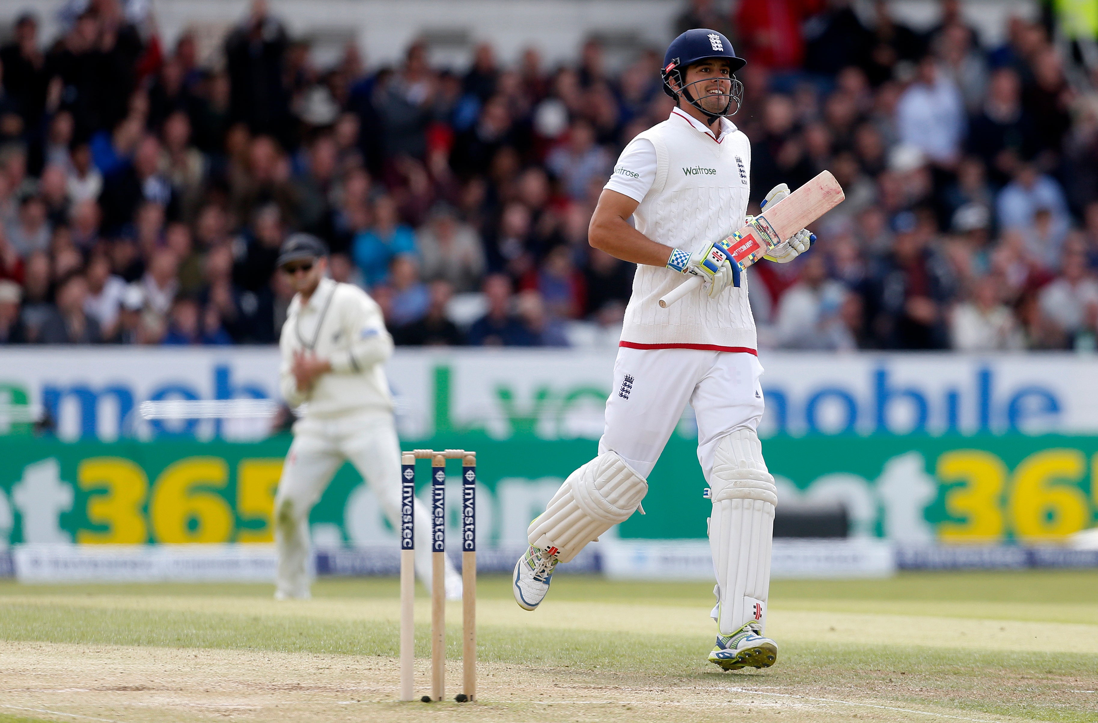 Alastair Cook became England’s all-time leading Test run-scorer on this day in 2015 (Lynne Cameron/PA)