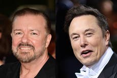 Ricky Gervais: Elon Musk defends comedian over controversial new Netflix special