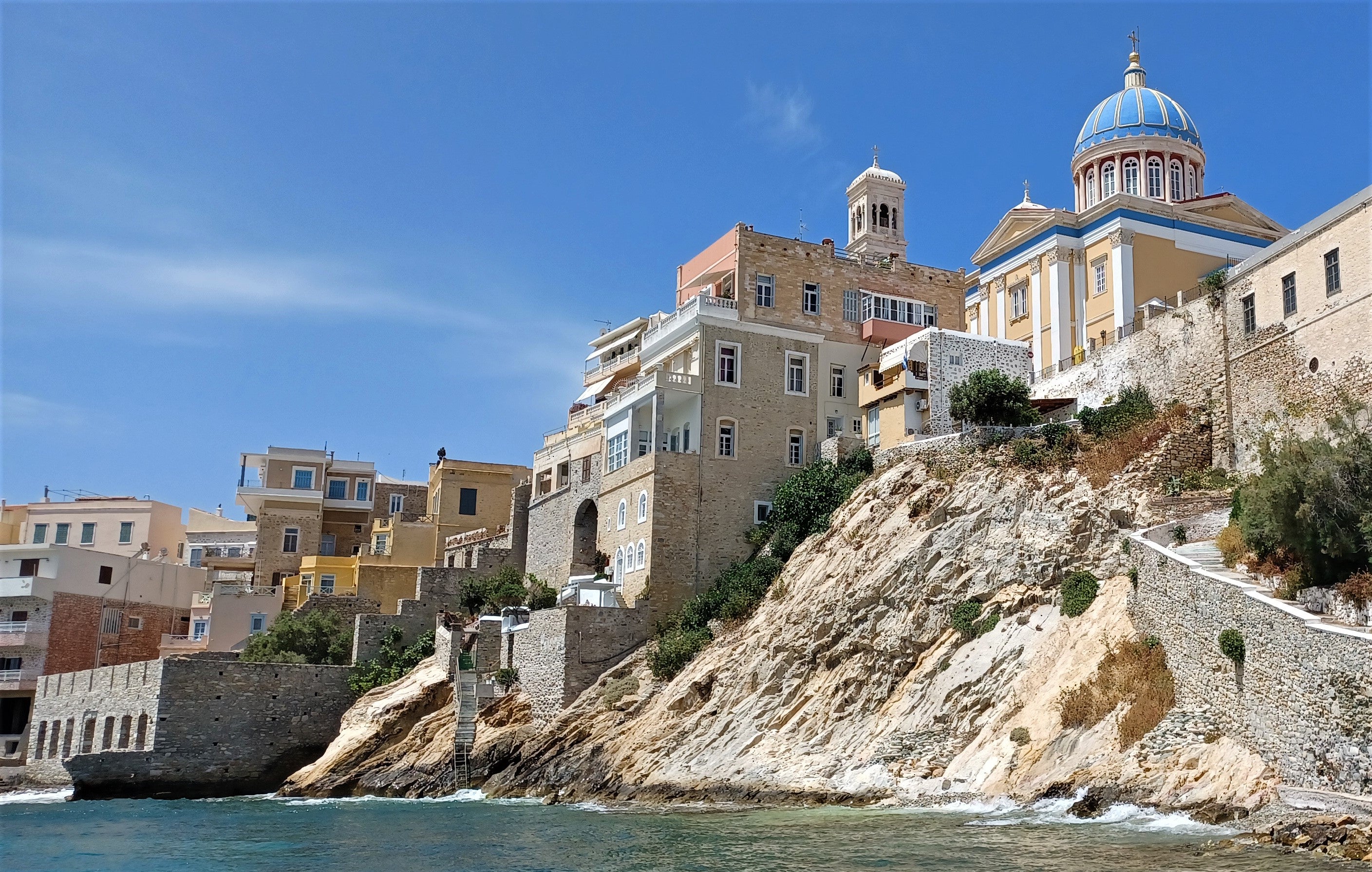 Ermoupoli, the main port of Syros island