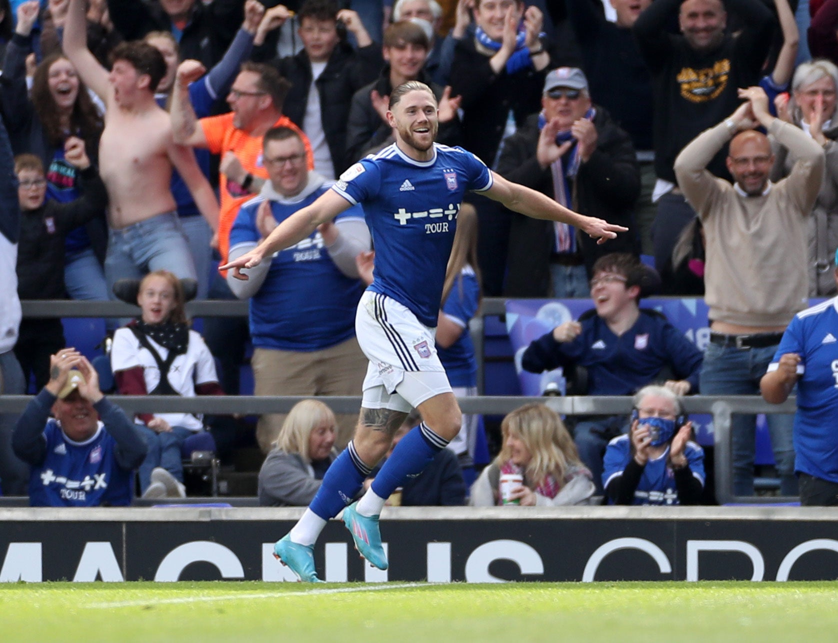 Wes Burns is back in the Wales squad after a six-year absence following an outstanding season at Ipswich (Bradley Collyer/PA)