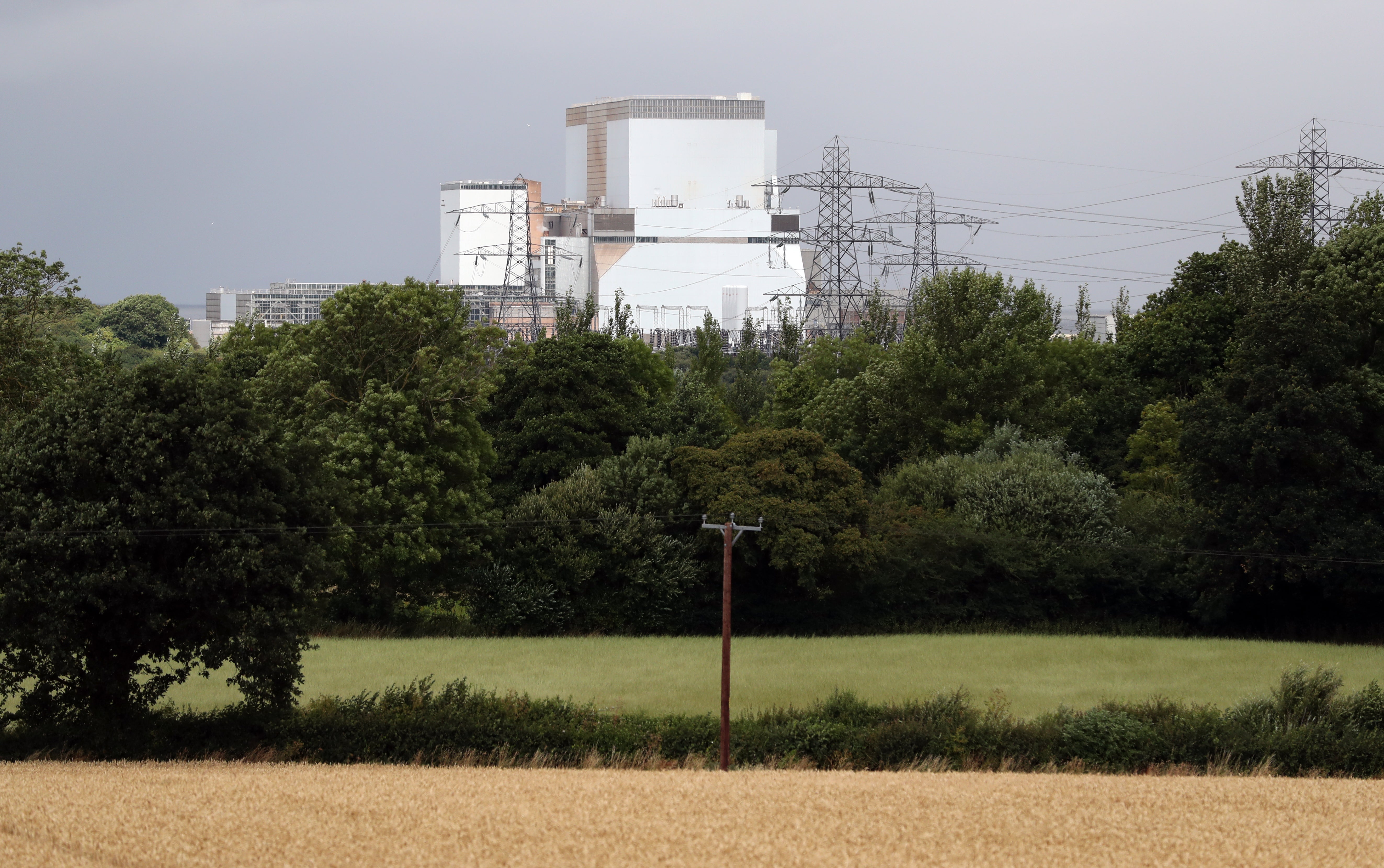 Hinkley Point B power station in Somerset (PA)