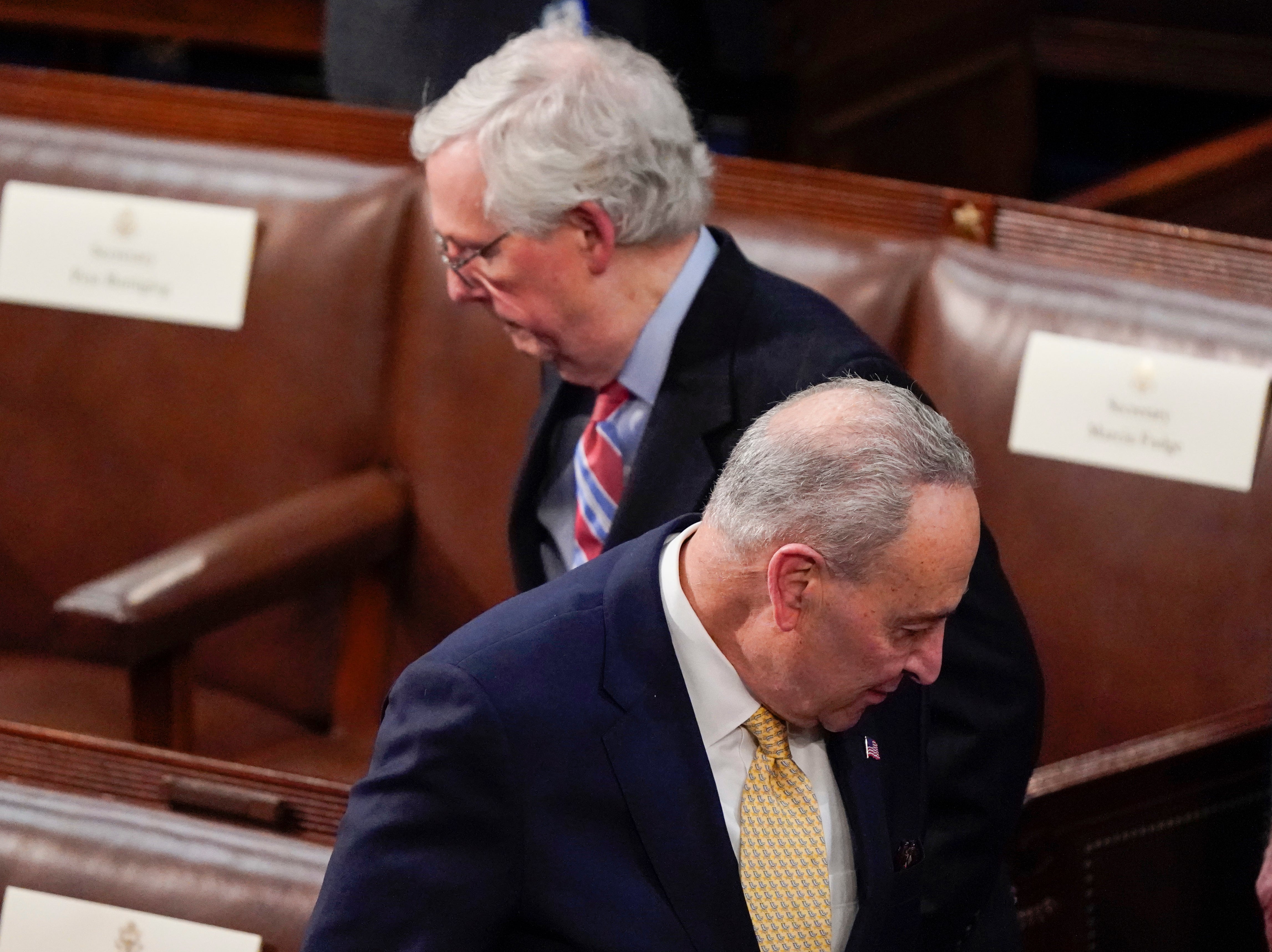 Mitch McConnell and Chuck Schumer