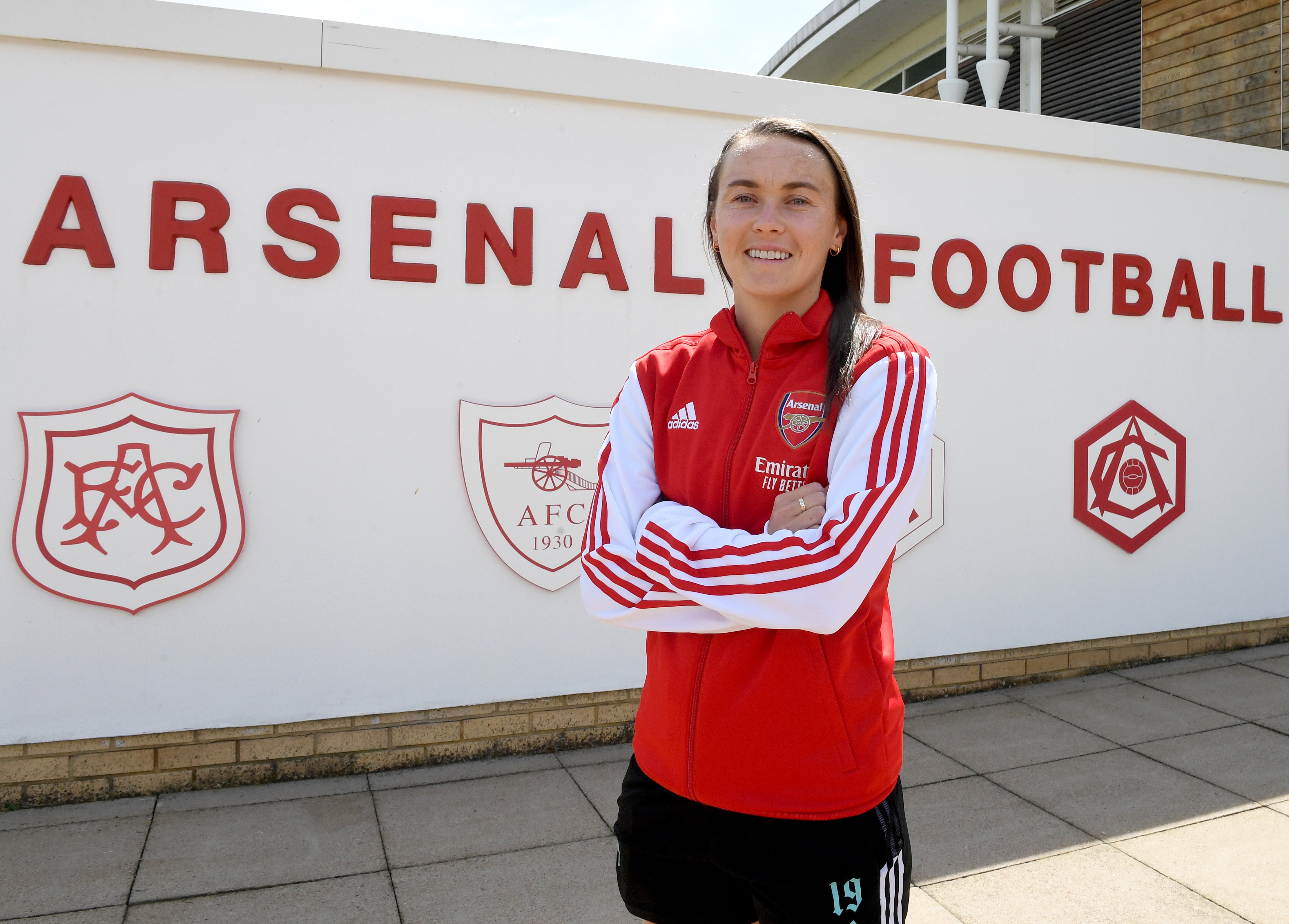 The Australia forward joined Arsenal in January 2020