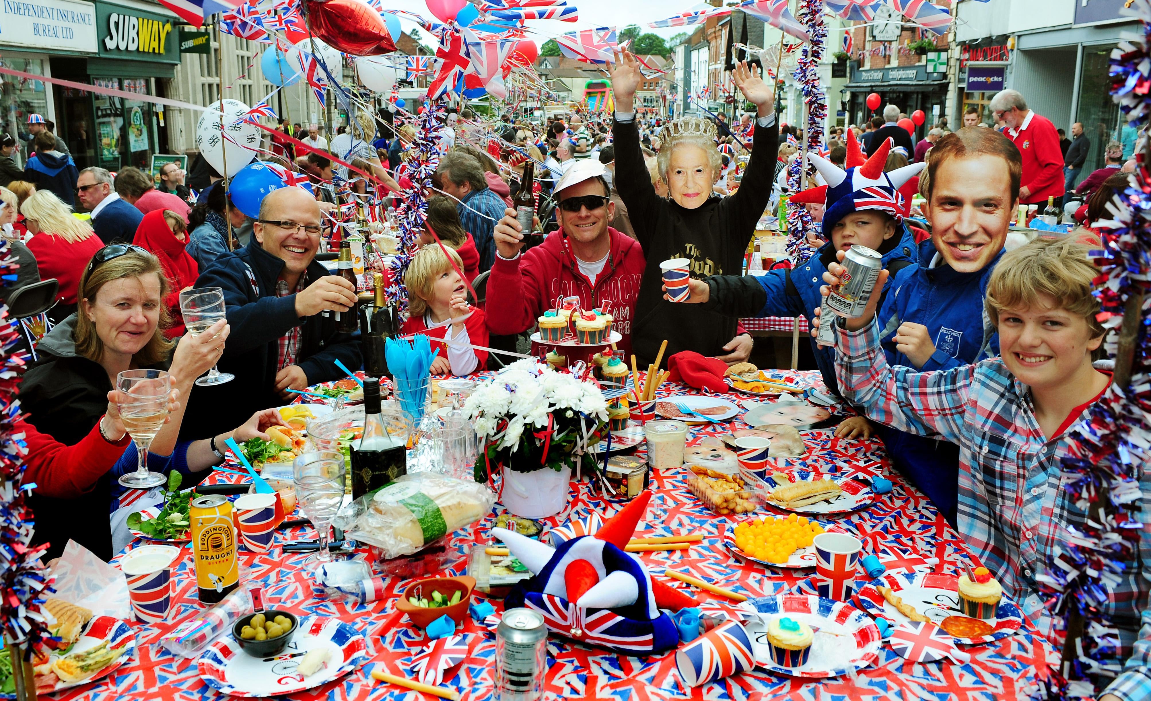 A Jubilee street party in 2012 (Rui Vieira/PA)