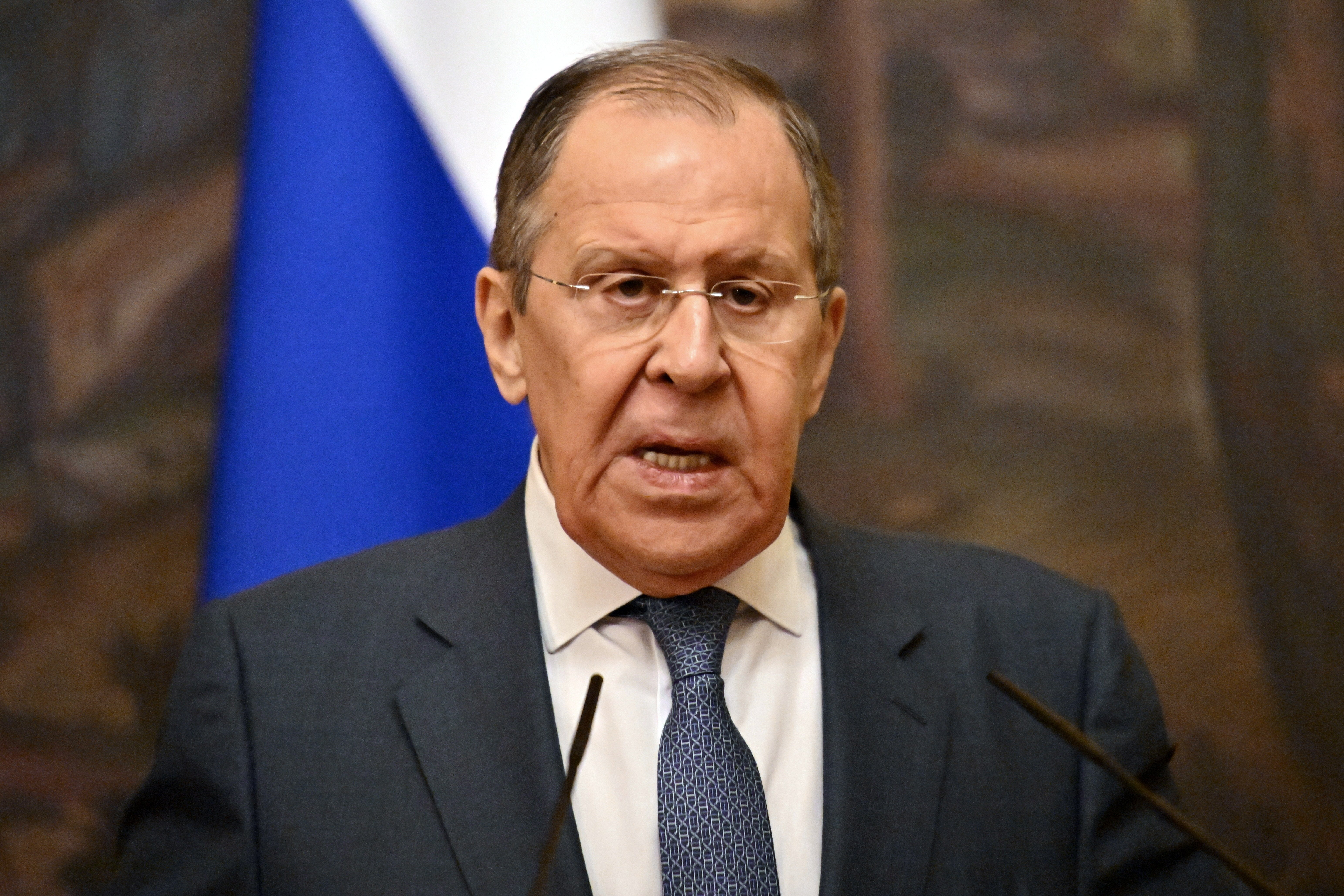 Russian foreign minister Sergei Lavrov