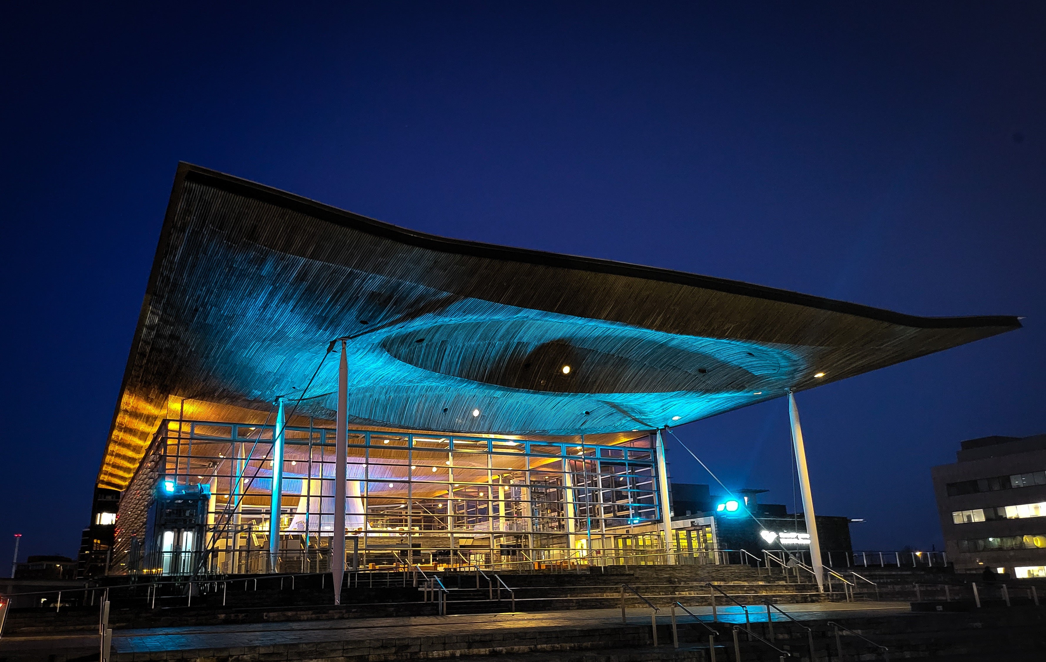 The Senedd in Cardiff (Senedd/PA)