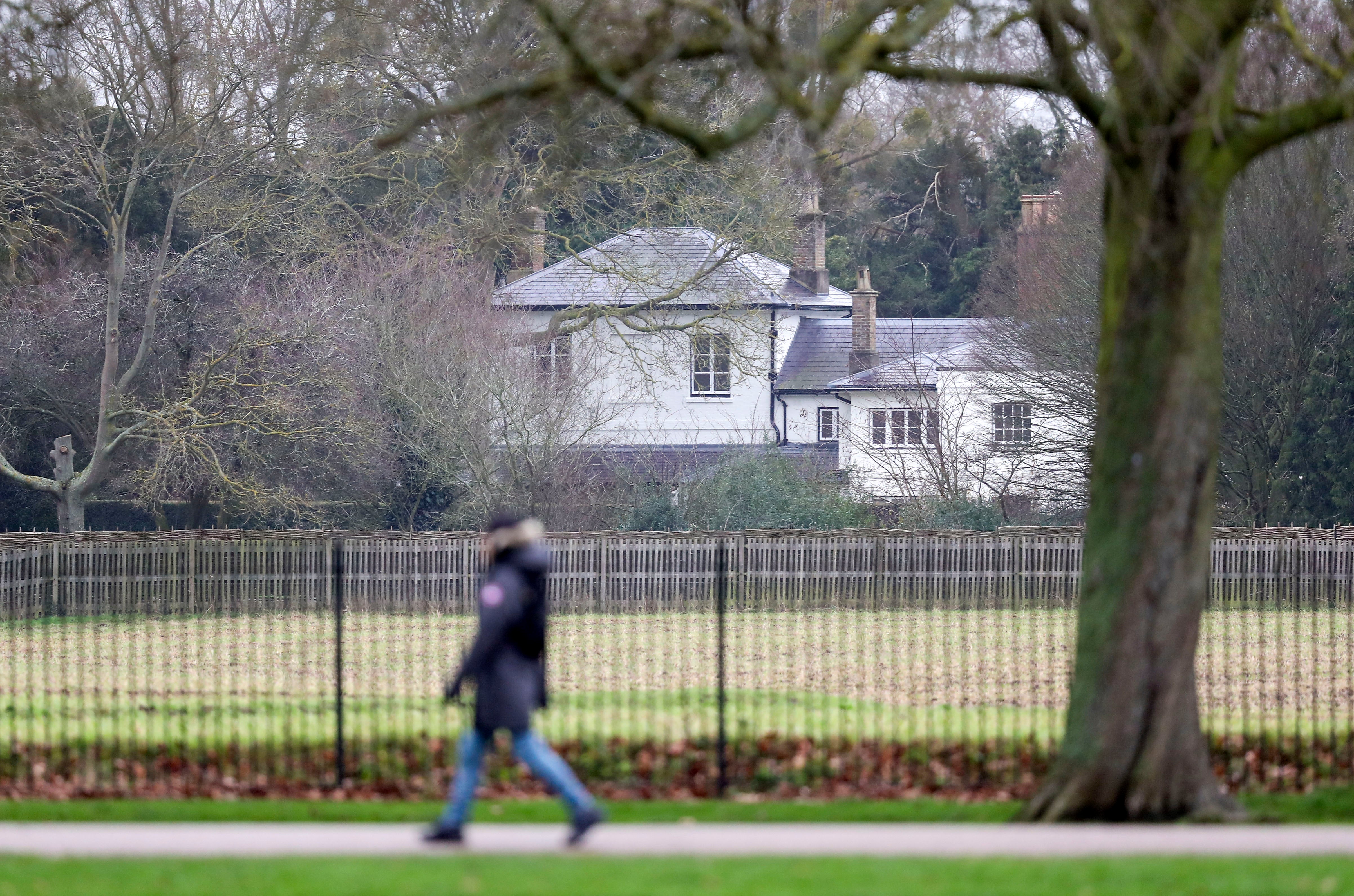 Frogmore Cottage – Harry and Meghan’s former UK home (Steve Parsons/PA)