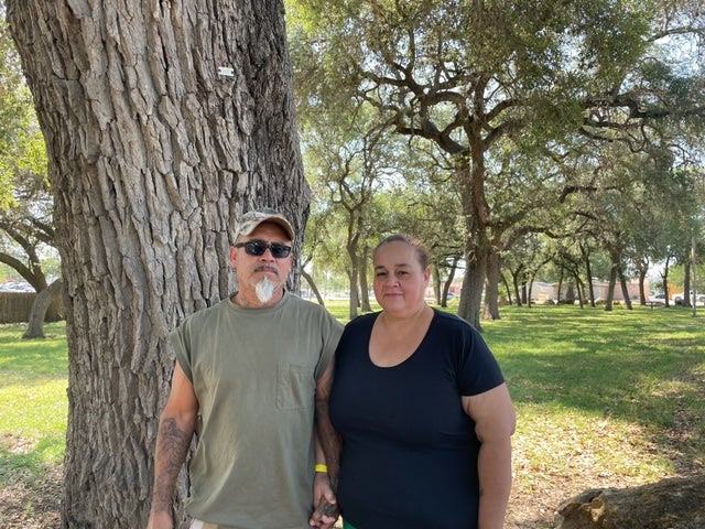 Mr Rodriguez and his fiancee, Esmeralda, say it’s still sinking in that Annabell will no longer be joining her twin as they laugh and dance during visits to their home