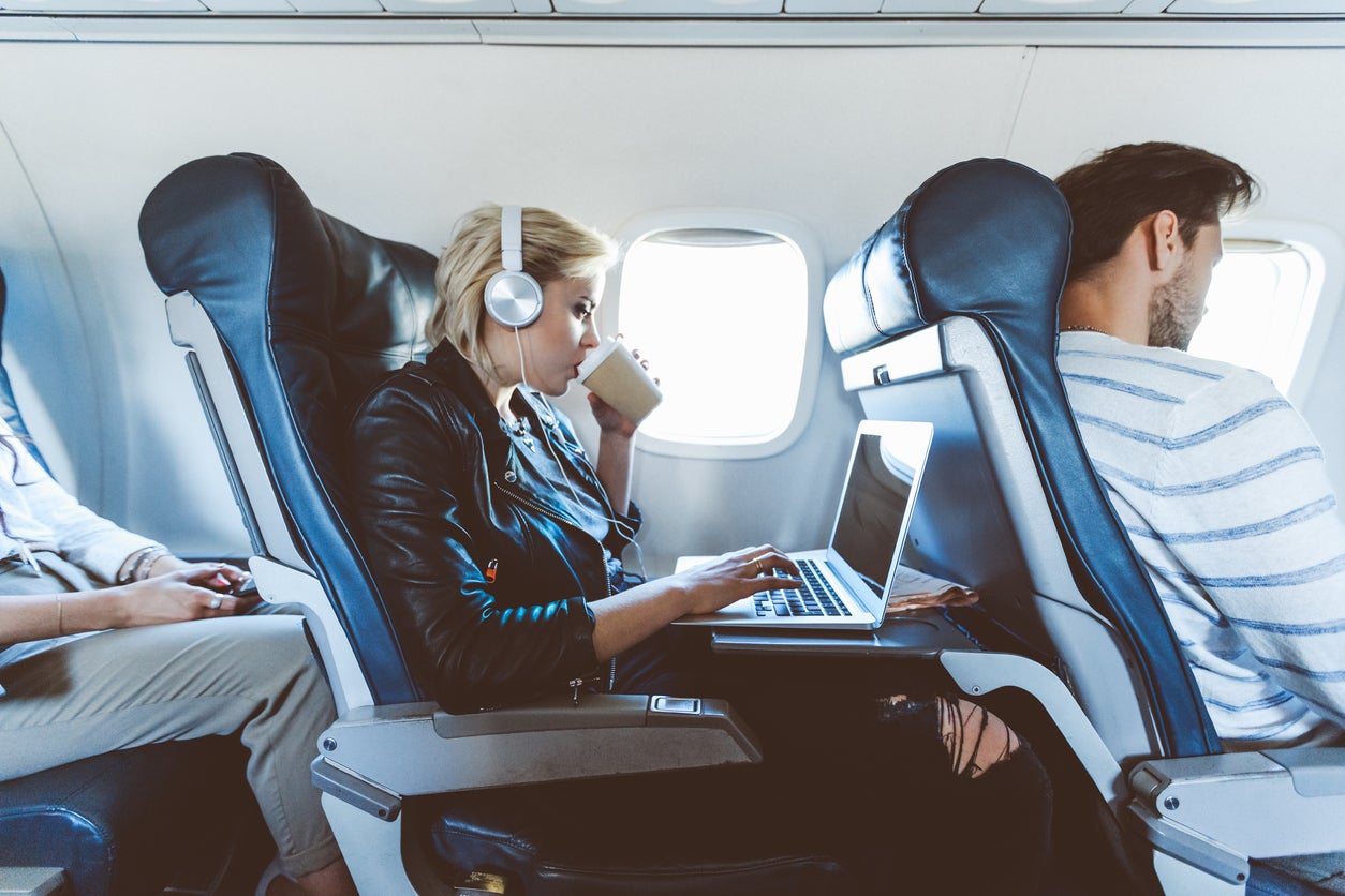 Using plane wifi remains a hit and miss experience